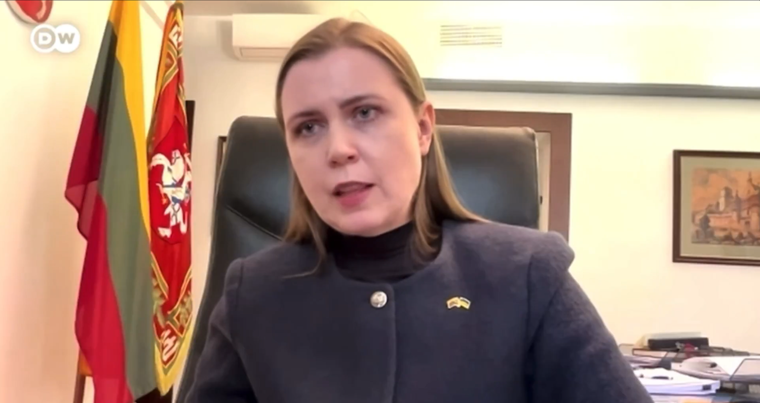 Litauens Verteidigungsministerin Dovilė Šakalienė