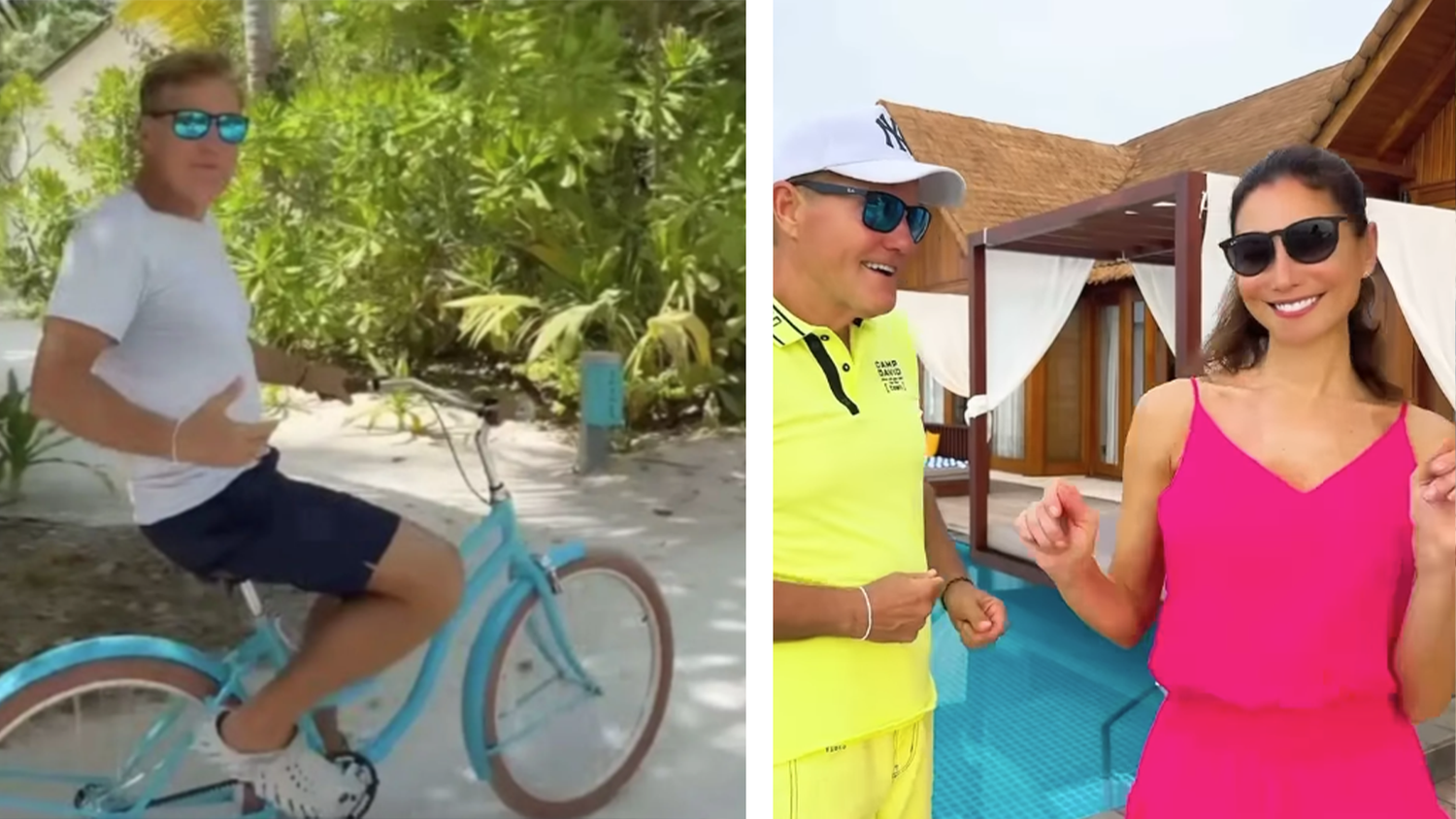 Dieter Bohlen genießt seinen Urlaub.