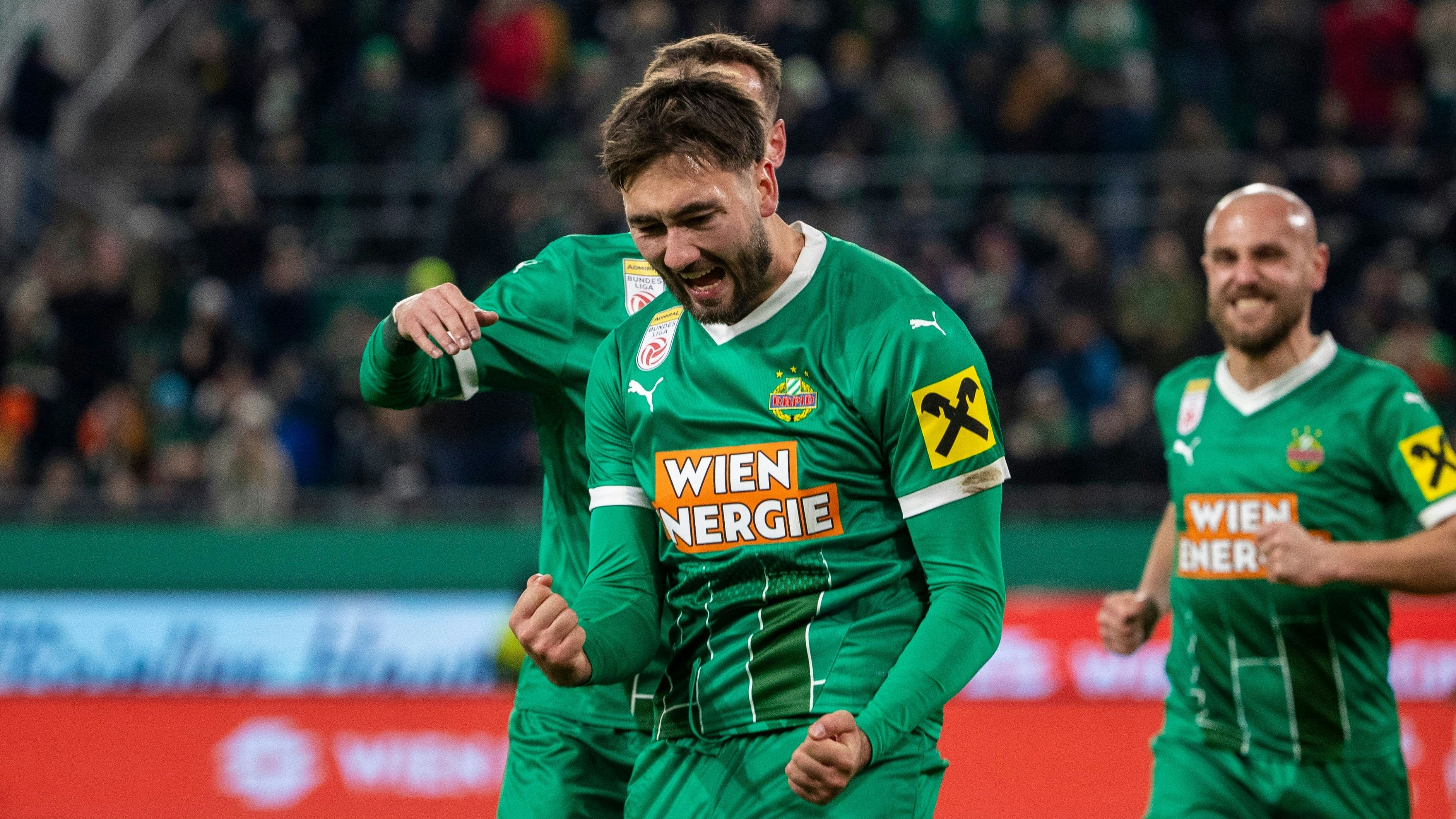 Rapid-Stürmer Dion Beljo. 