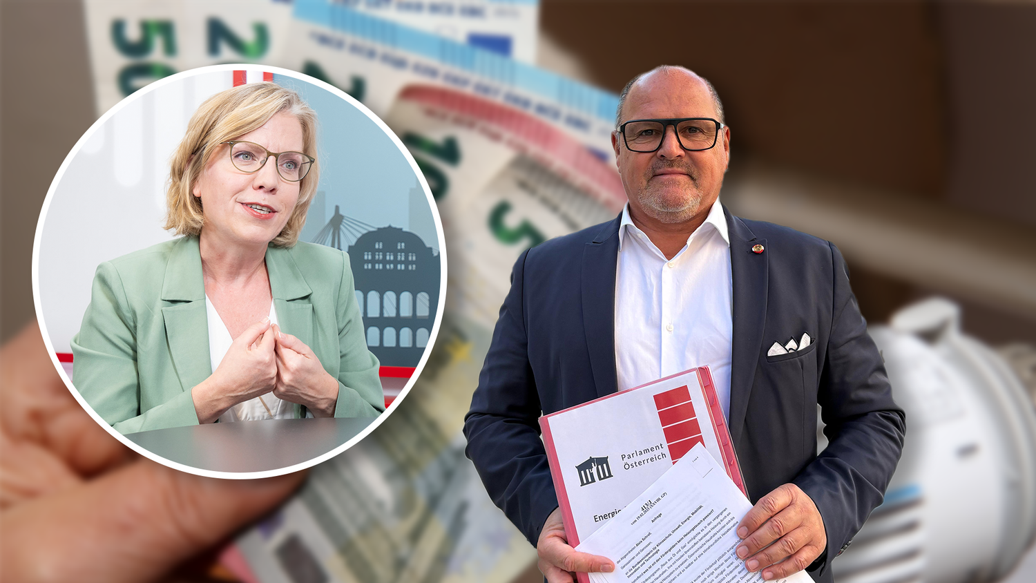 SPÖ-Energiesprecher Alois Schroll rechnete knallhart mir Ex-Klimaministerin Leonore Gewessler ab.