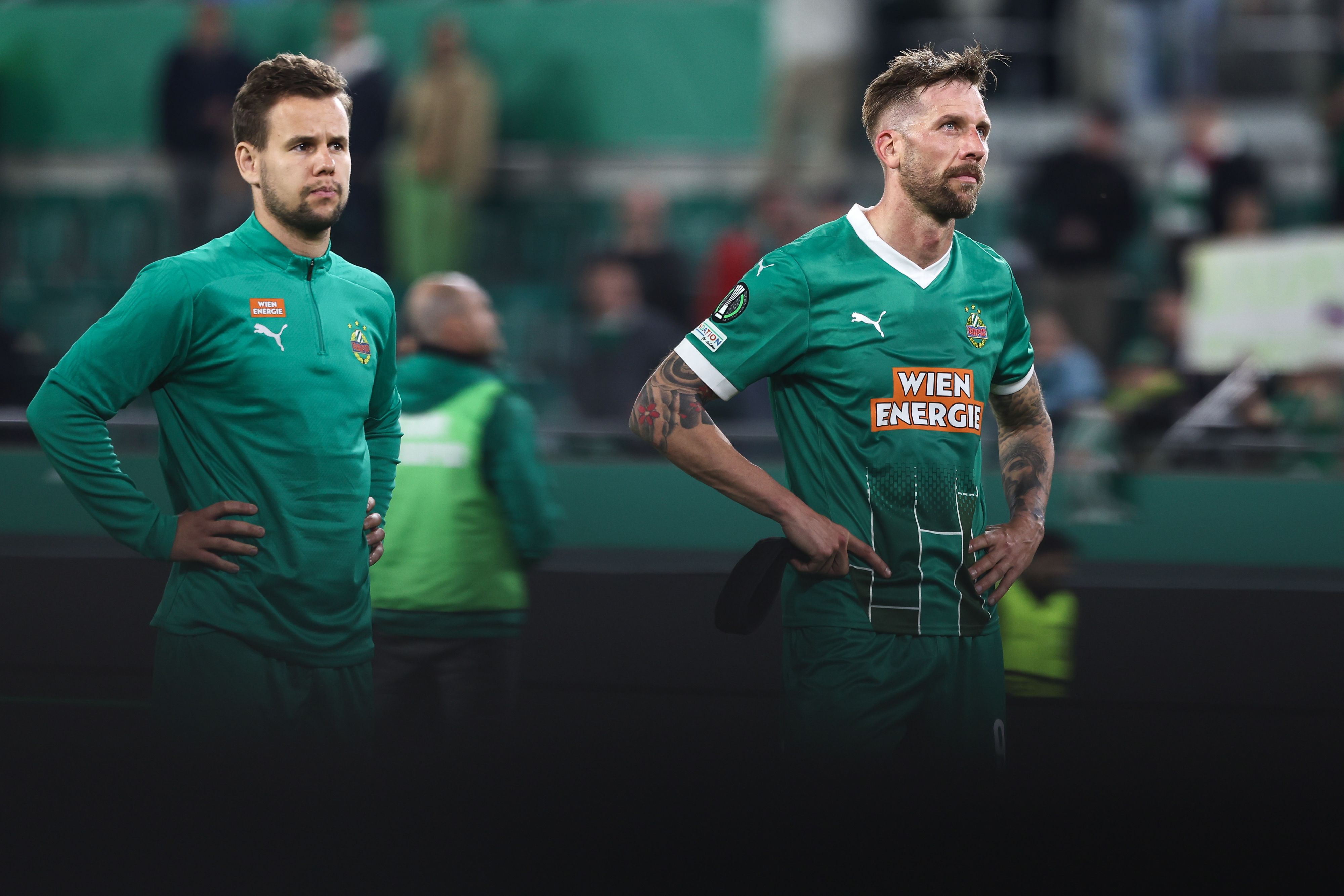 Der Frust sitzt tief bei Rapid.