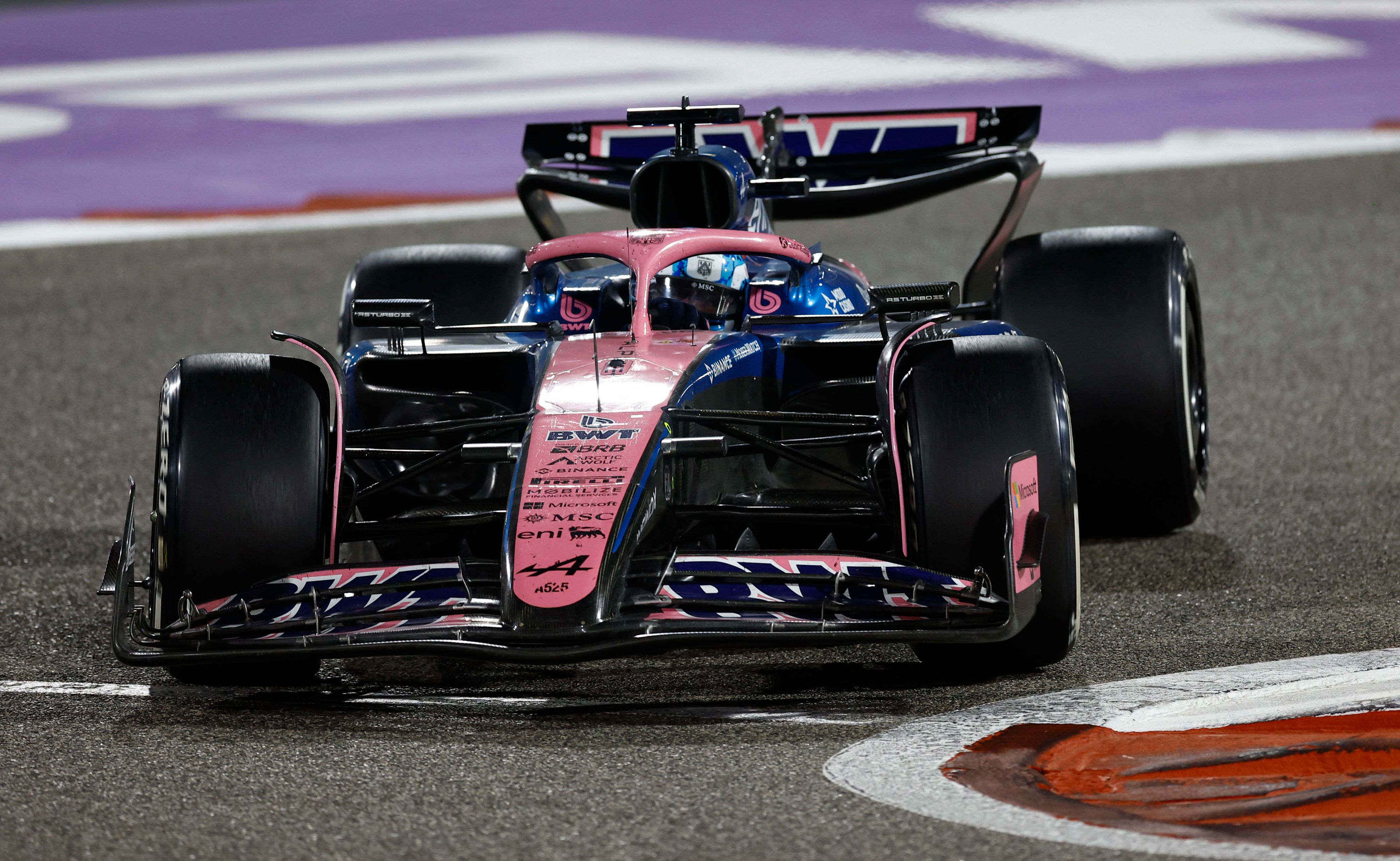 Alpine-Mann Pierre Gasly. 