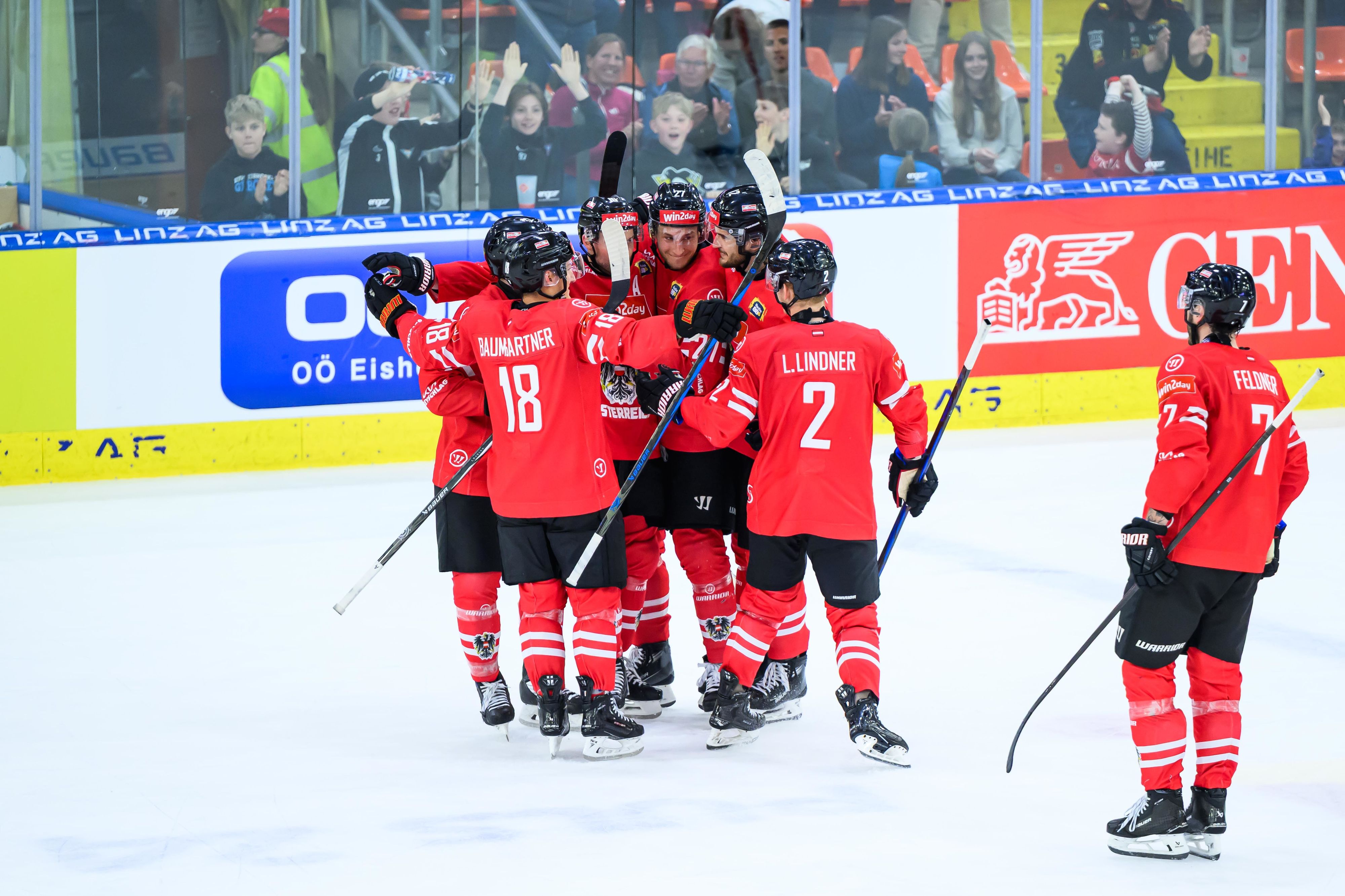 Das ÖEHV-Team darf sich freuen.