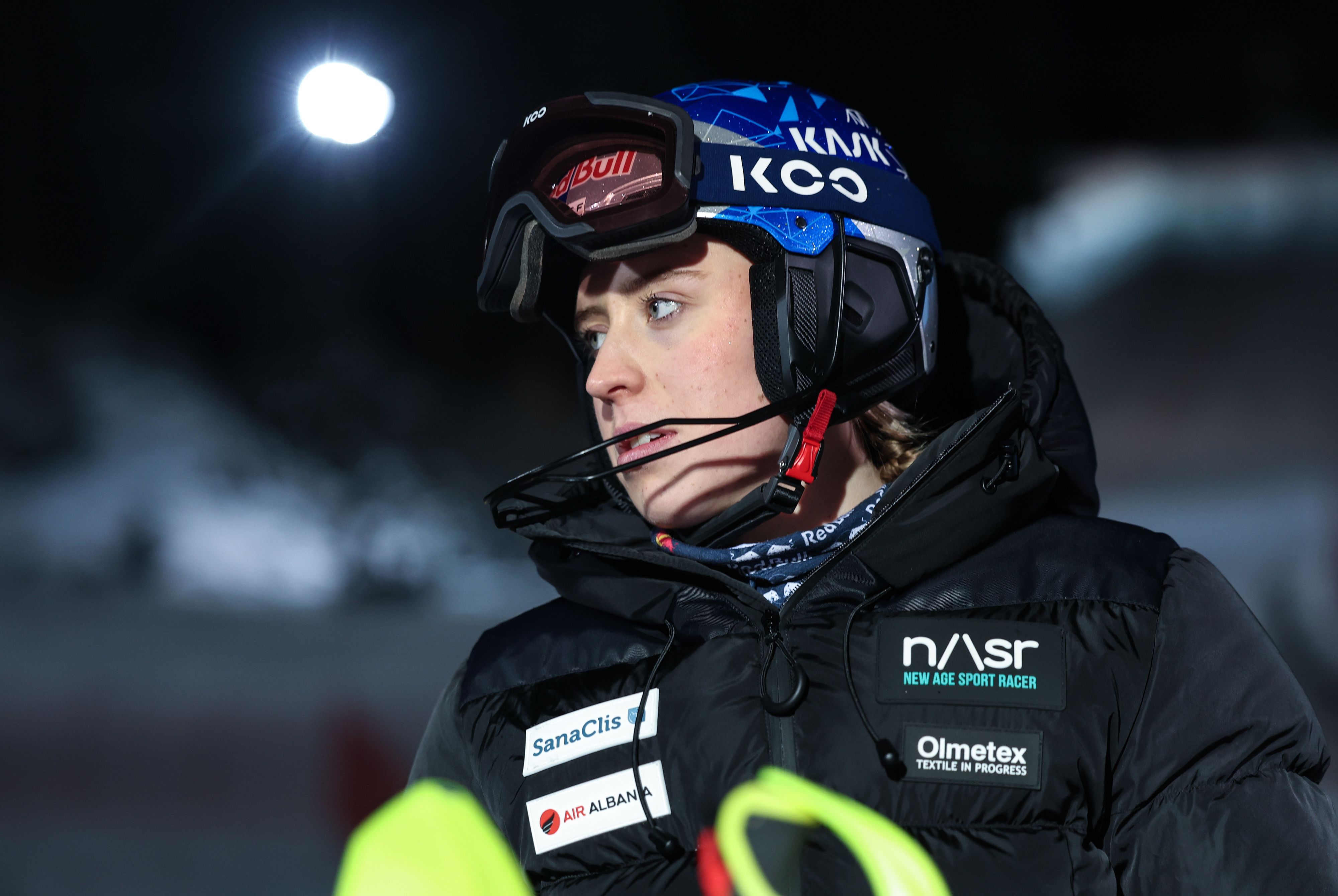 Ski-Ass Lara Colturi will Albaniens Verband den Rücken kehren. 