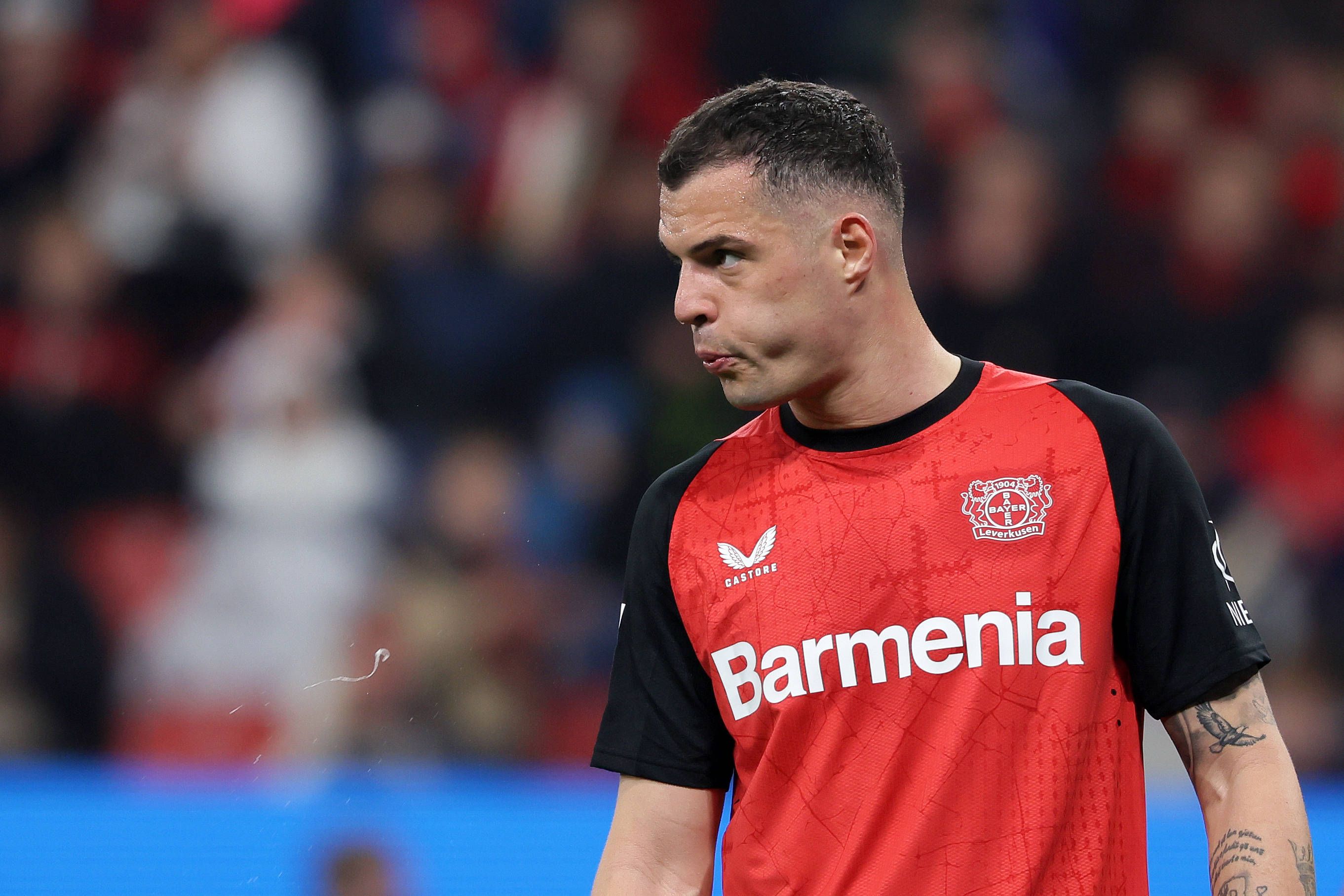 Leverkusen-Star Granit Xhaka. 