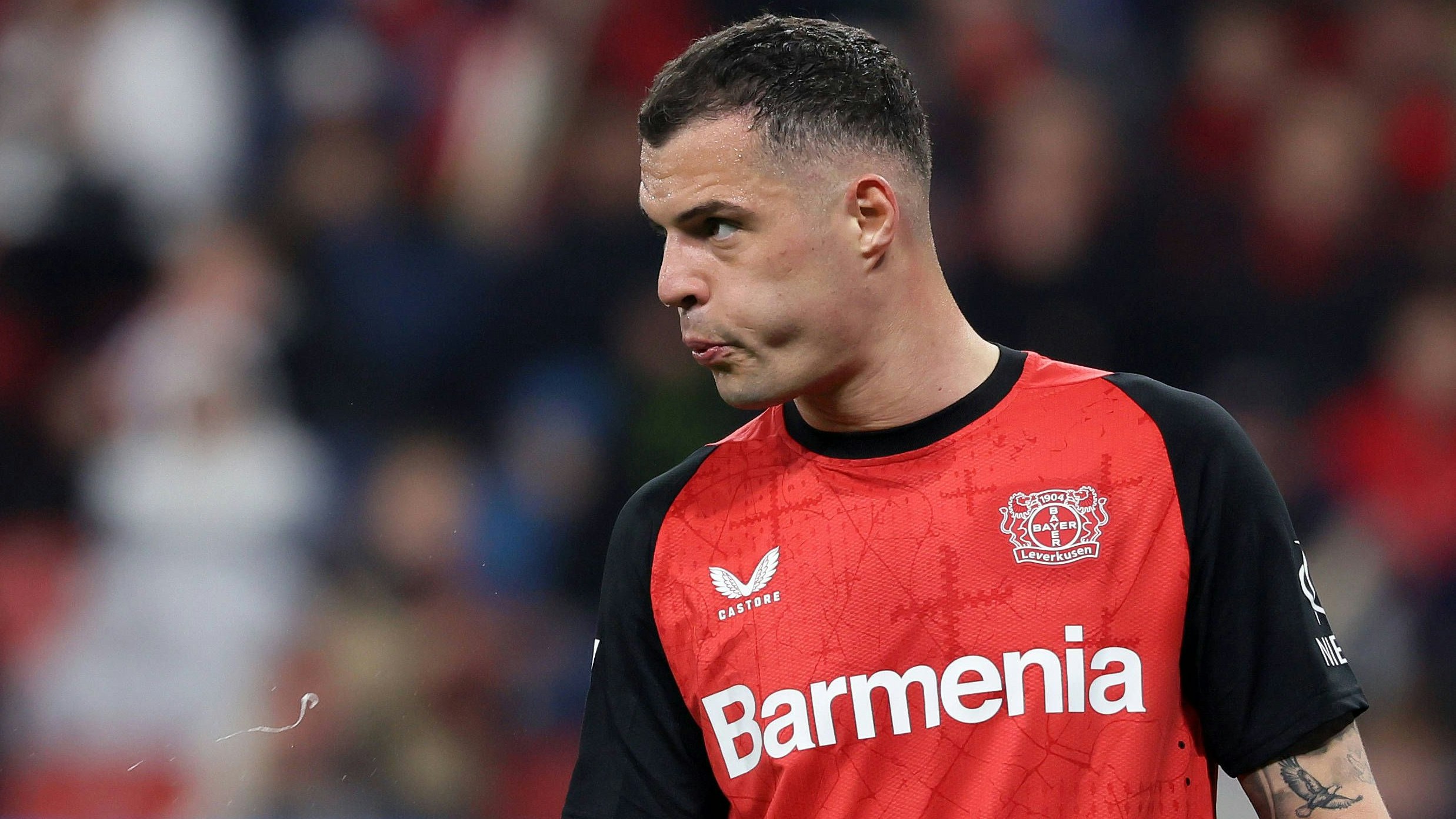 Leverkusen-Star Granit Xhaka. 