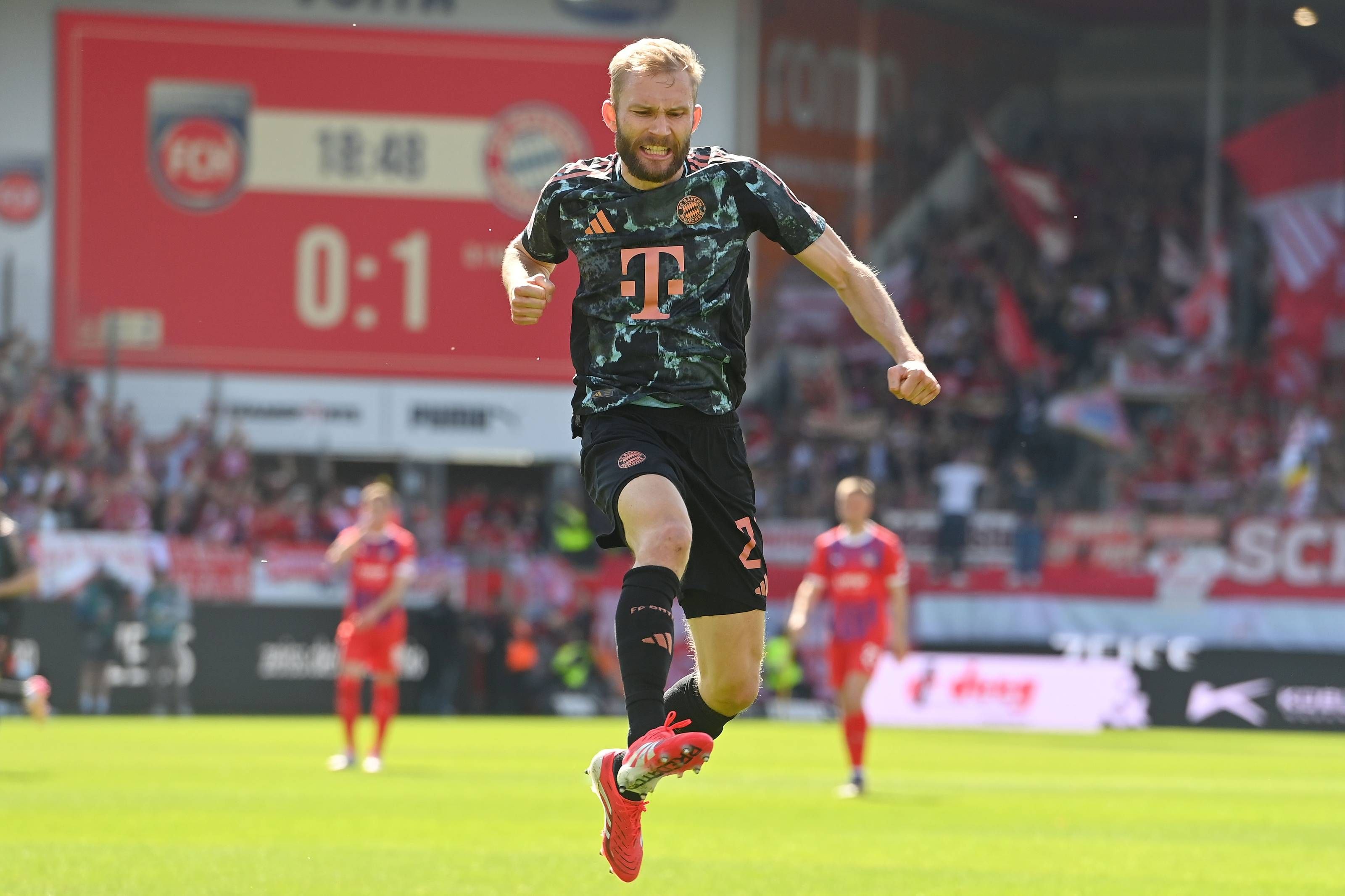 Konrad Laimer erzielte einen Treffer beim Sieg der Bayern.