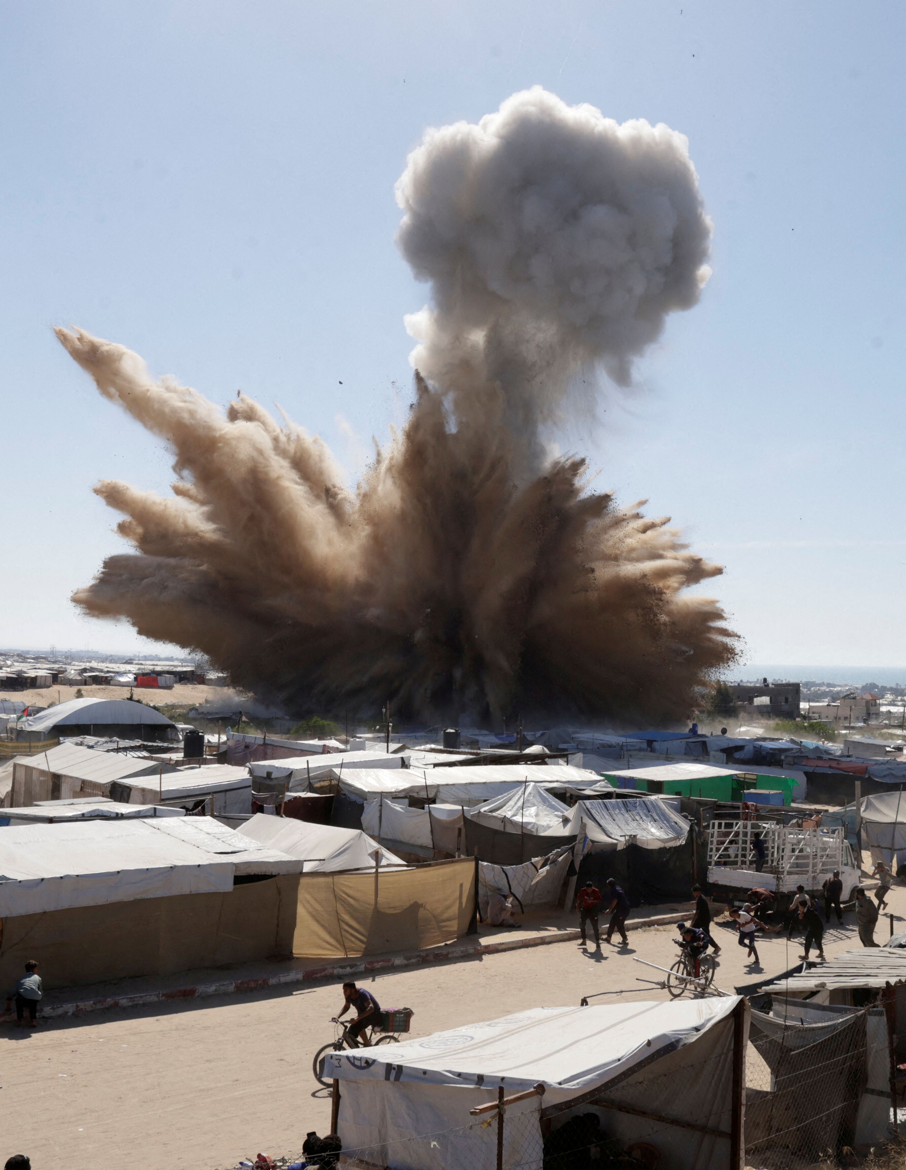 Laut Hamas-Angaben wurden am Sonntag 25 Menschen bei israelischen Luftangriffen getötet. (Symbolbild)