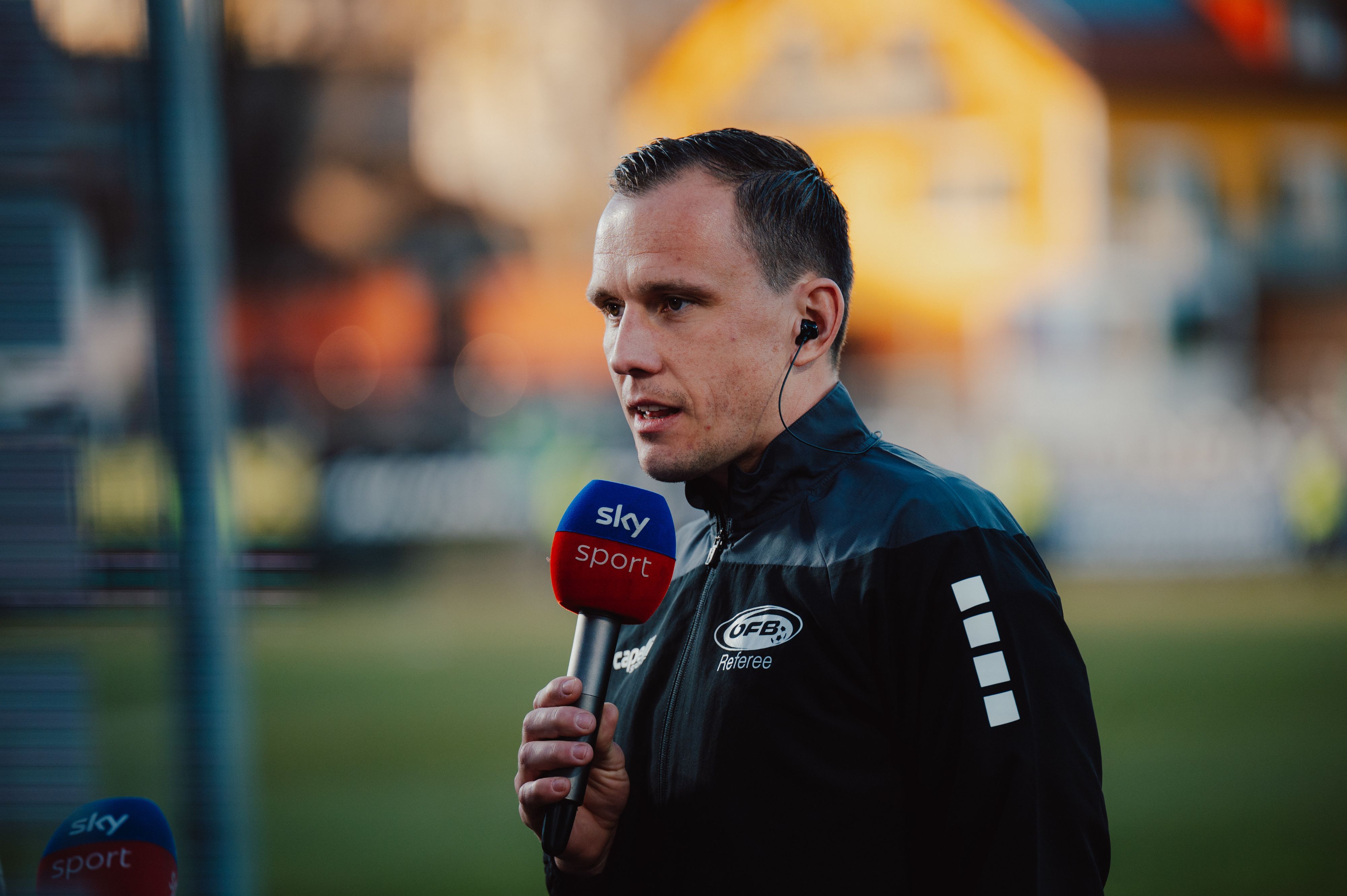 Sebastian Gishamer beim Interview