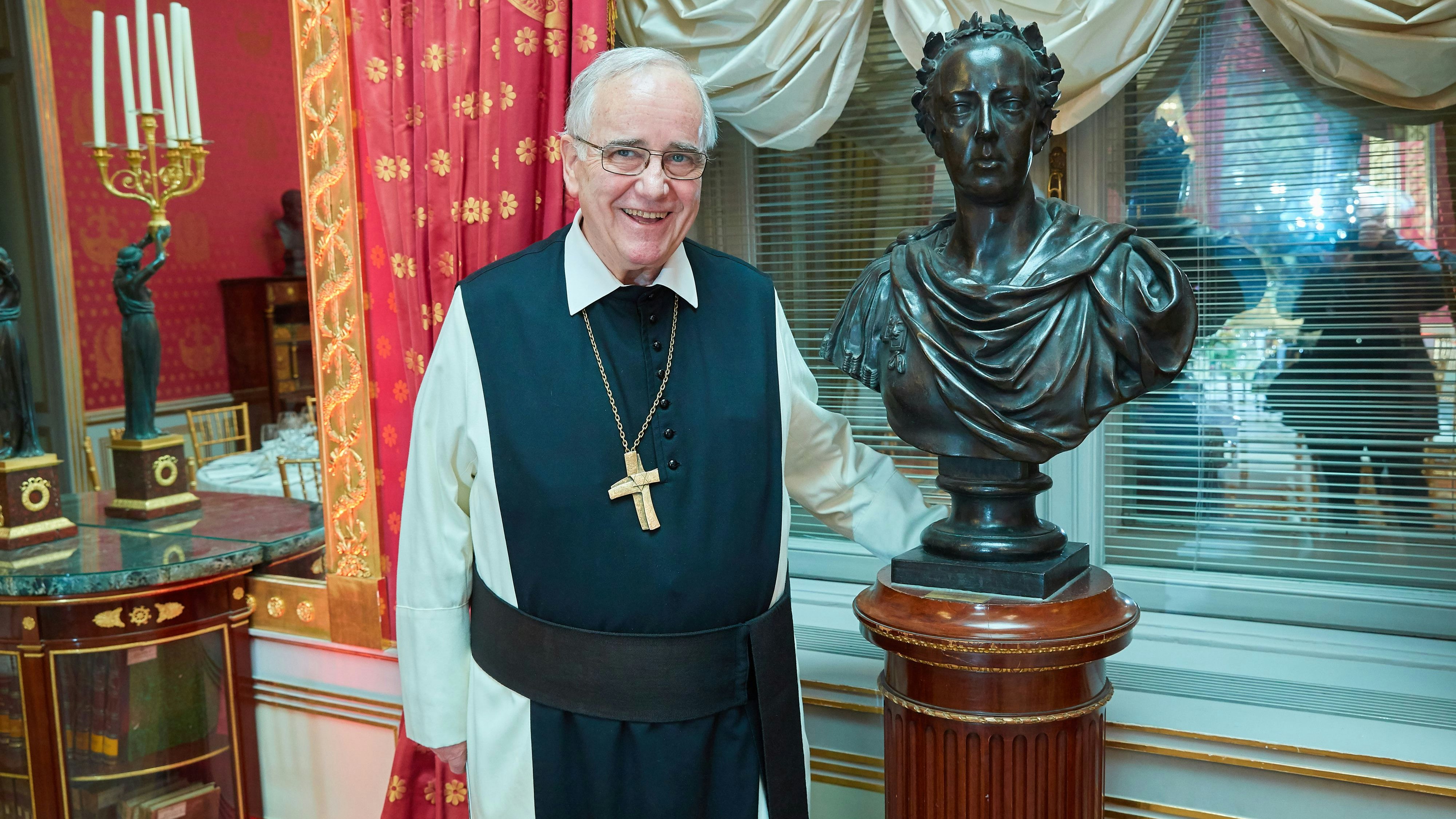Trauer um Altabt Gregor Henckel-Donnersmarck – hier bei der Eröffnung der Ausstellung "Rubens bis Makart. Die Fürstlichen Sammlungen Liechtenstein " in der Albertina 2019 in Wien.