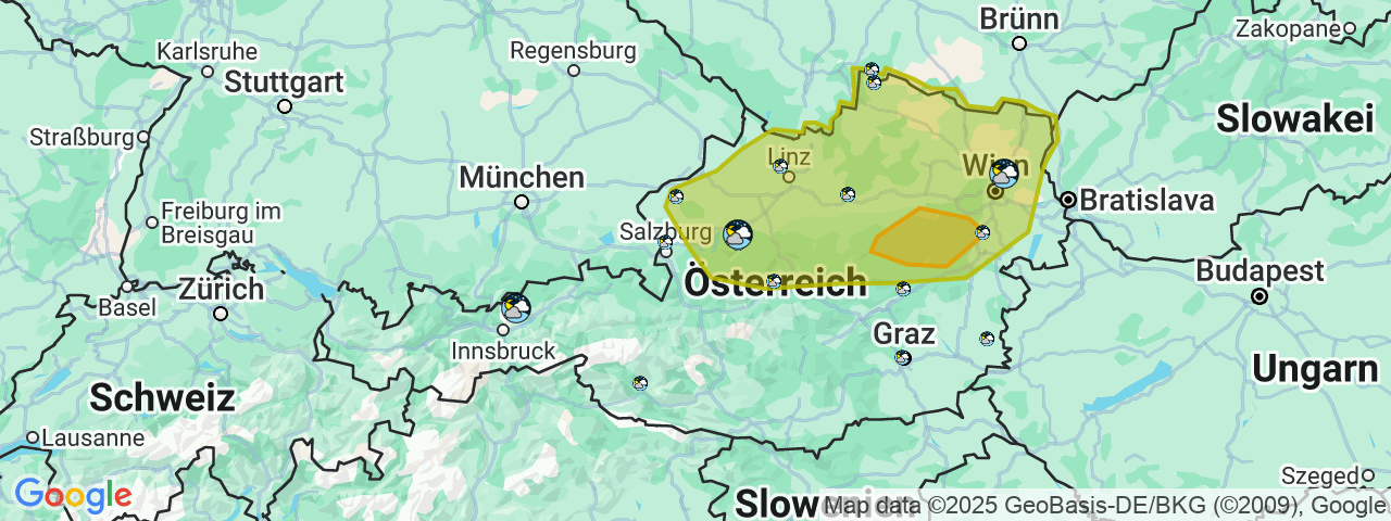 Am Ostermontag drohen teils heftige Hagel-Unwetter. 