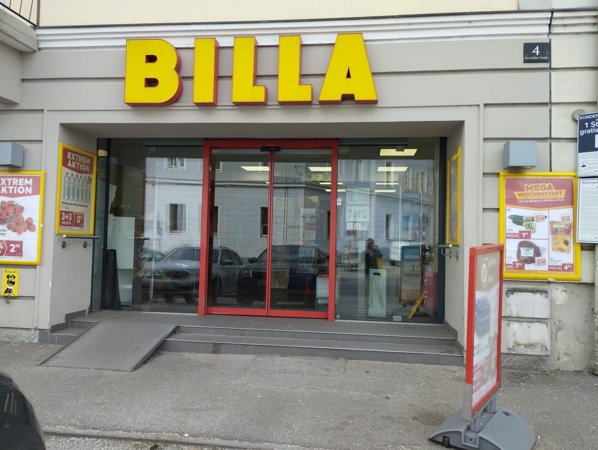 Laut Gerüchten soll die Billa-Filiale in der Freistädter Straße in Linz-Urfahr zusperren.