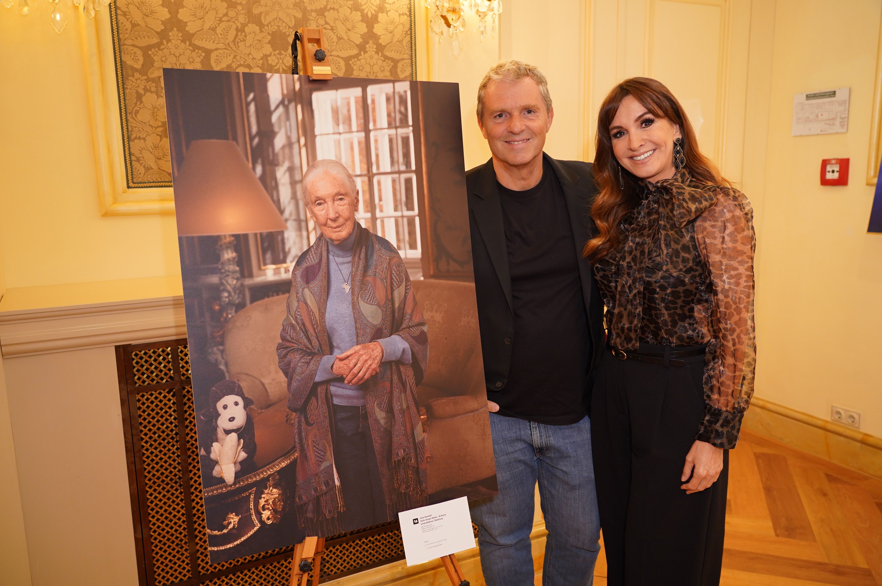 Nelly und Manfred Baumann luden zur Ausstellung 