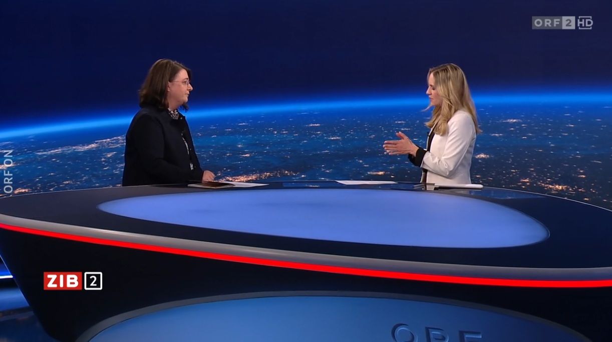 Gabriele Eder-Cakl in der ORF-