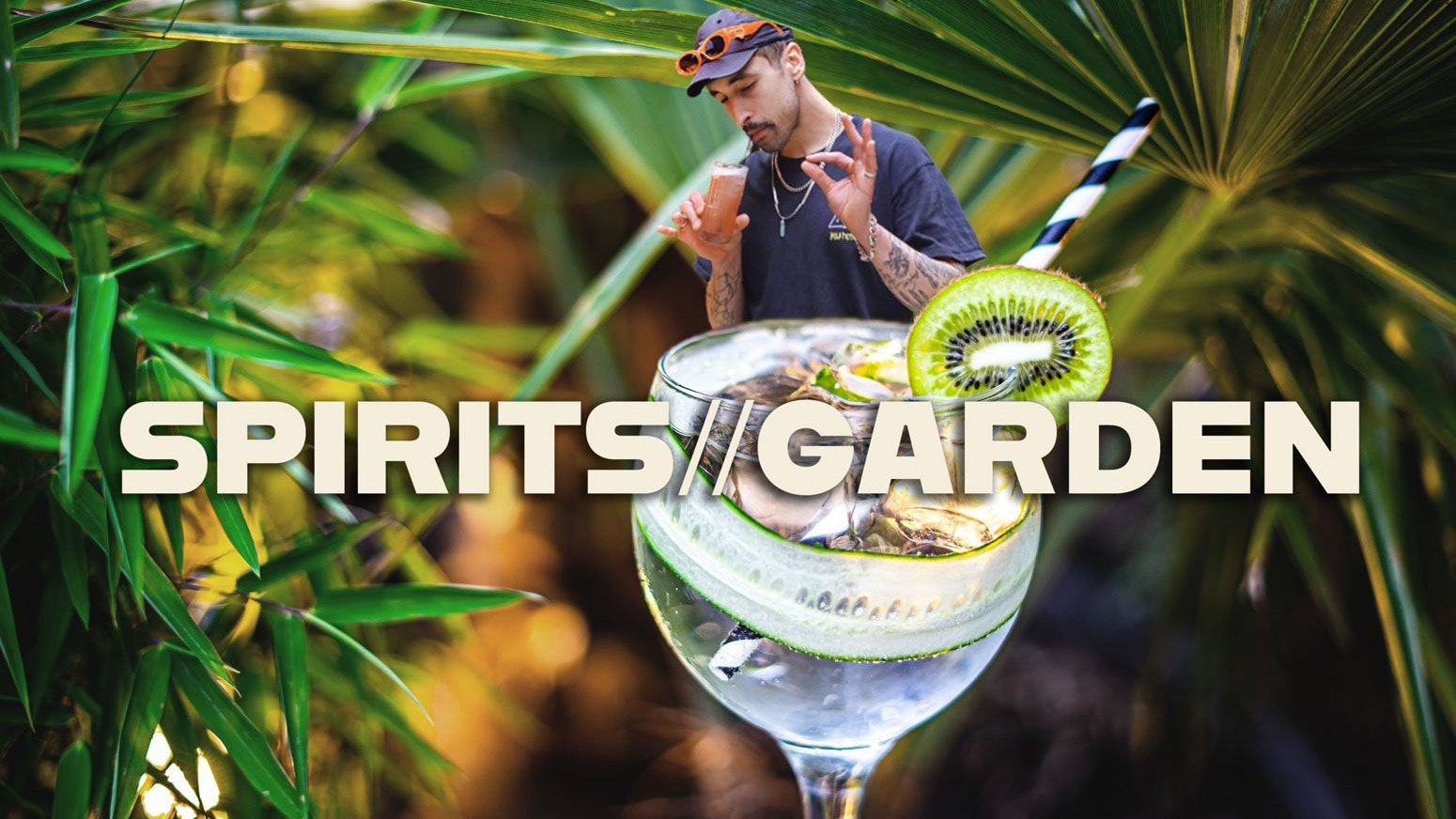 Am Freitag, den 25. April und Samstag, den 26. April von 15:00 bis 22:00 Uhr verwandelt sich der Gleis//Garten in den Spirits//Garden und heißt alle Cocktailliebhaber:innen besonders willkommen.