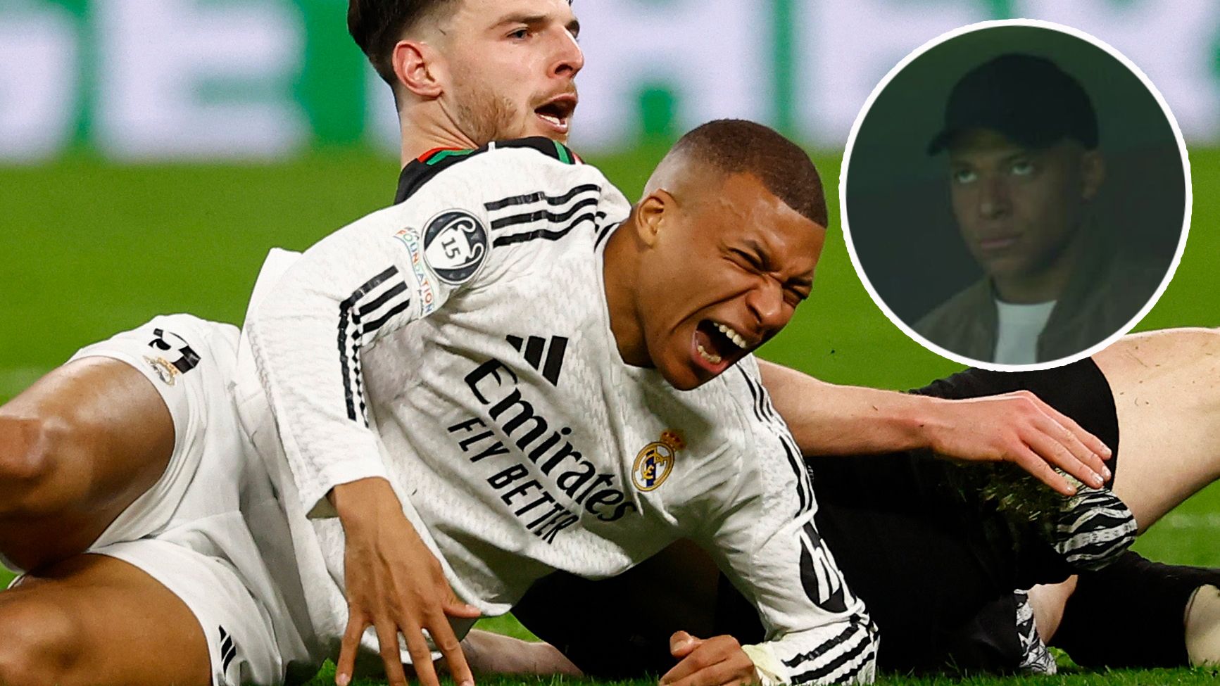 Kylian Mbappe hatte gegen Arsenal nichts zu lachen, wurde im Spiel danach auf der Tribüne ausgepfiffen.