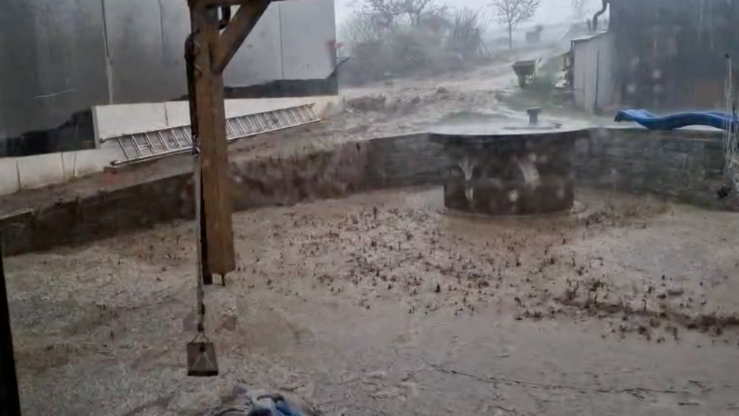 Heftiges Unwetter im Bezirk Waidhofen an der Thaya