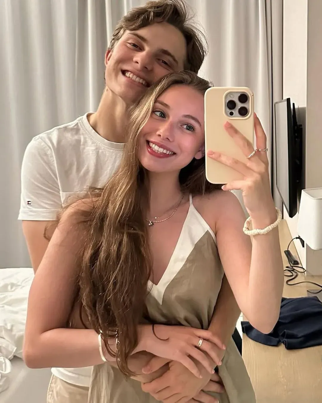 Jugendliebe! Lily Zneimer und Formel-1-Star Oscar Piastri sind seit 2018 ein Paar.