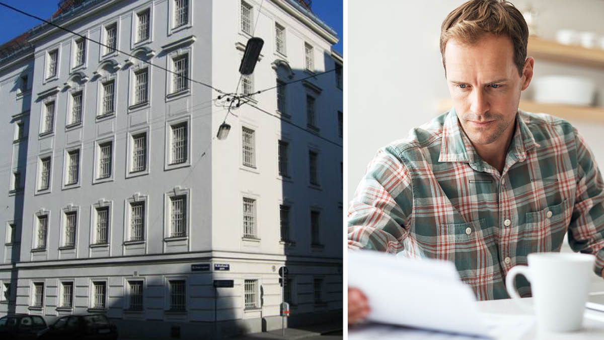 Traumbezahlung für wenig Aufwand – zumindest liest sich die Annonce so. Links der Arbeitsplatz in Wien-Favoriten.