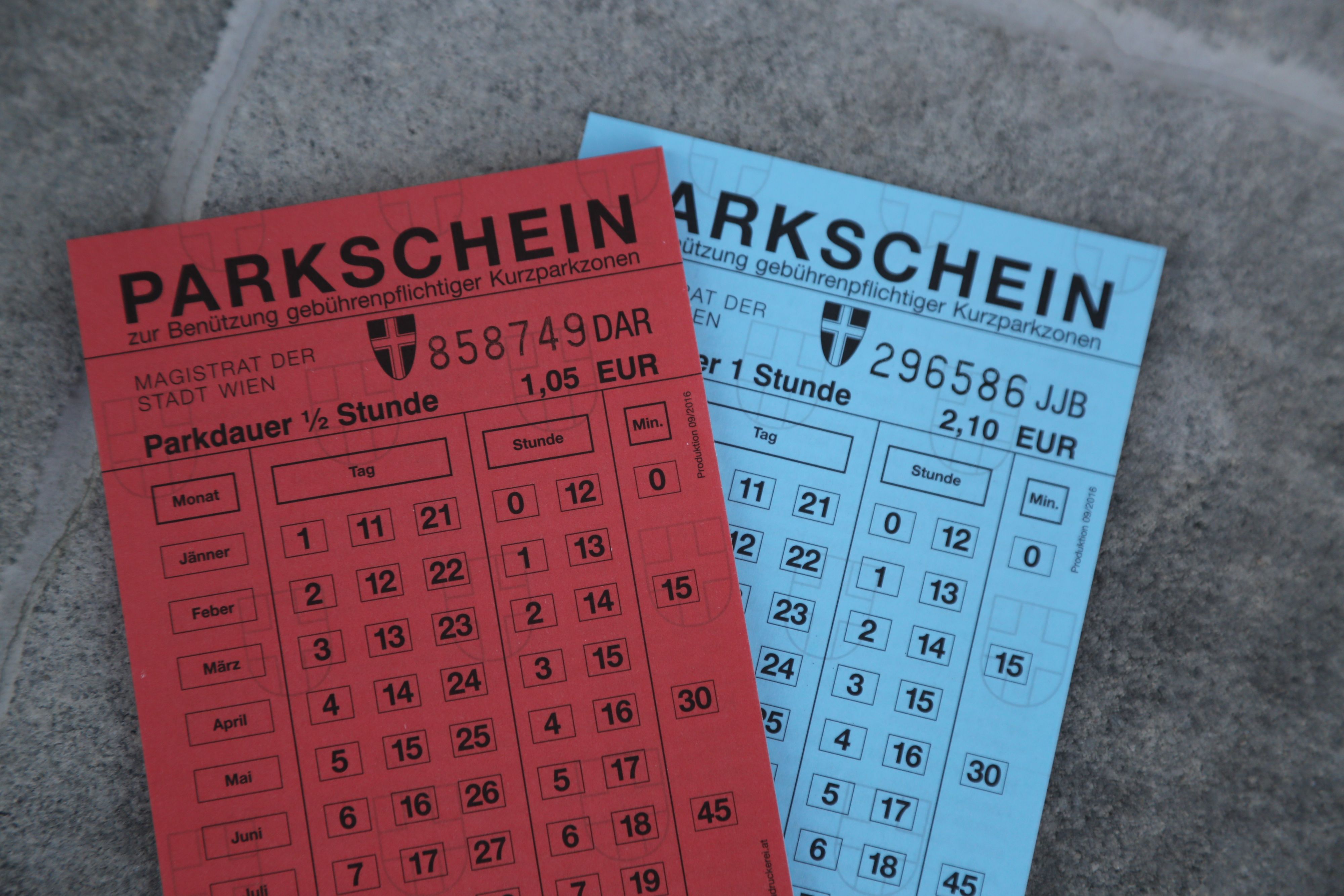 Parkscheine mit dem alten Preis sind nur noch bis Ende Juni gültig.