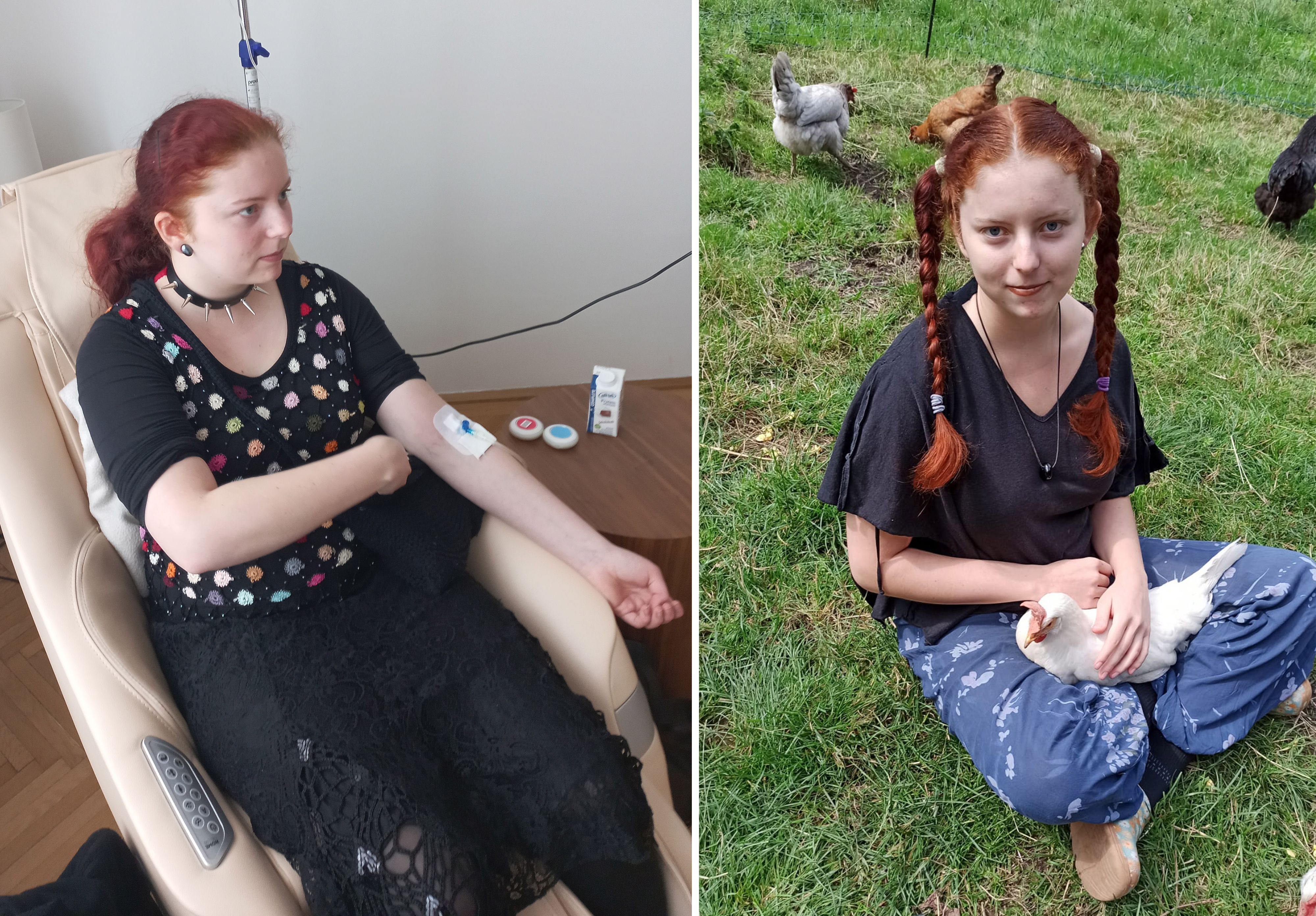 Iduna war ein naturverbundenes Mädchen, jetzt kann sie oft kaum ihr Zimmer verlassen.