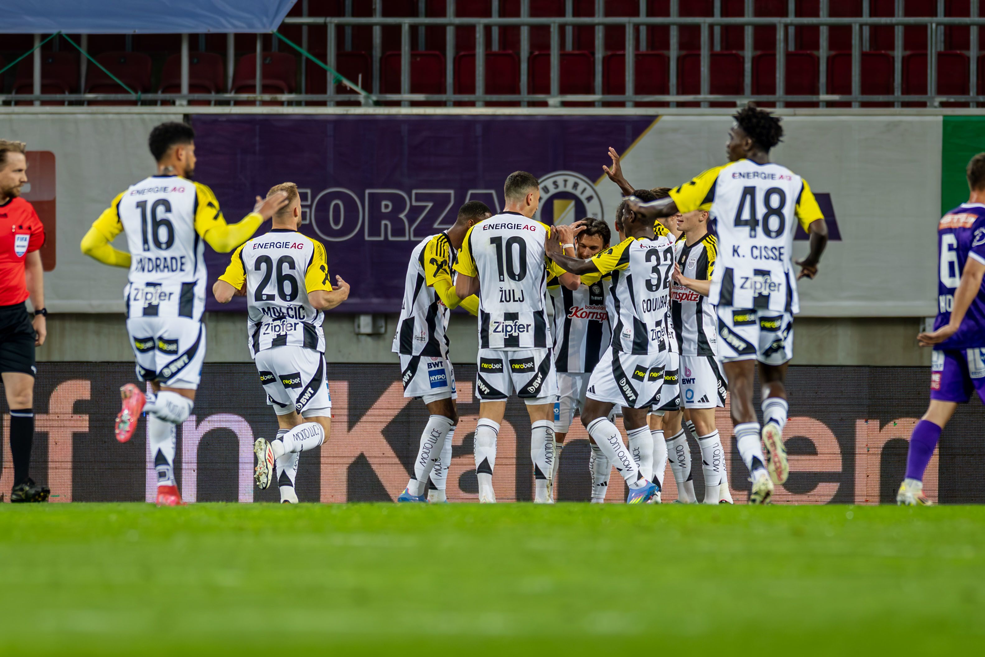 Für den LASK lief es gegen Klagenfurt.