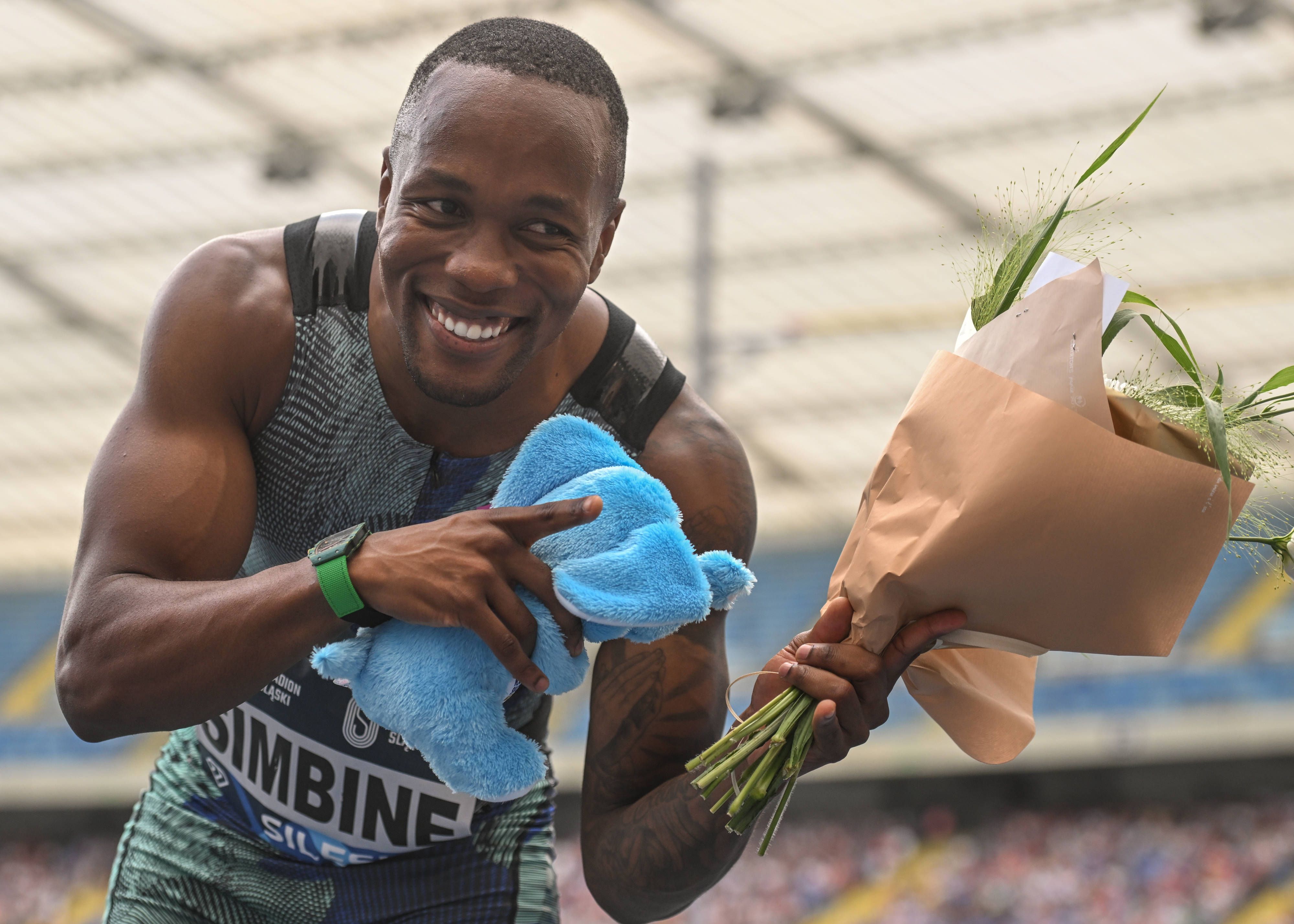 Sprintrakete Akani Simbine