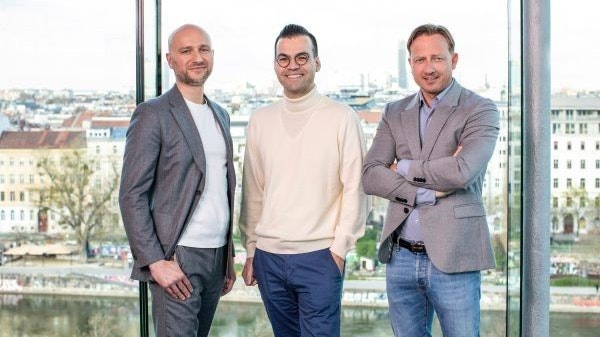 Christian Giehler, GF coeo Österreich; Kevin Yam, CITO coeo Group; Sebastian Ludwig, CEO DACH coeo Group.