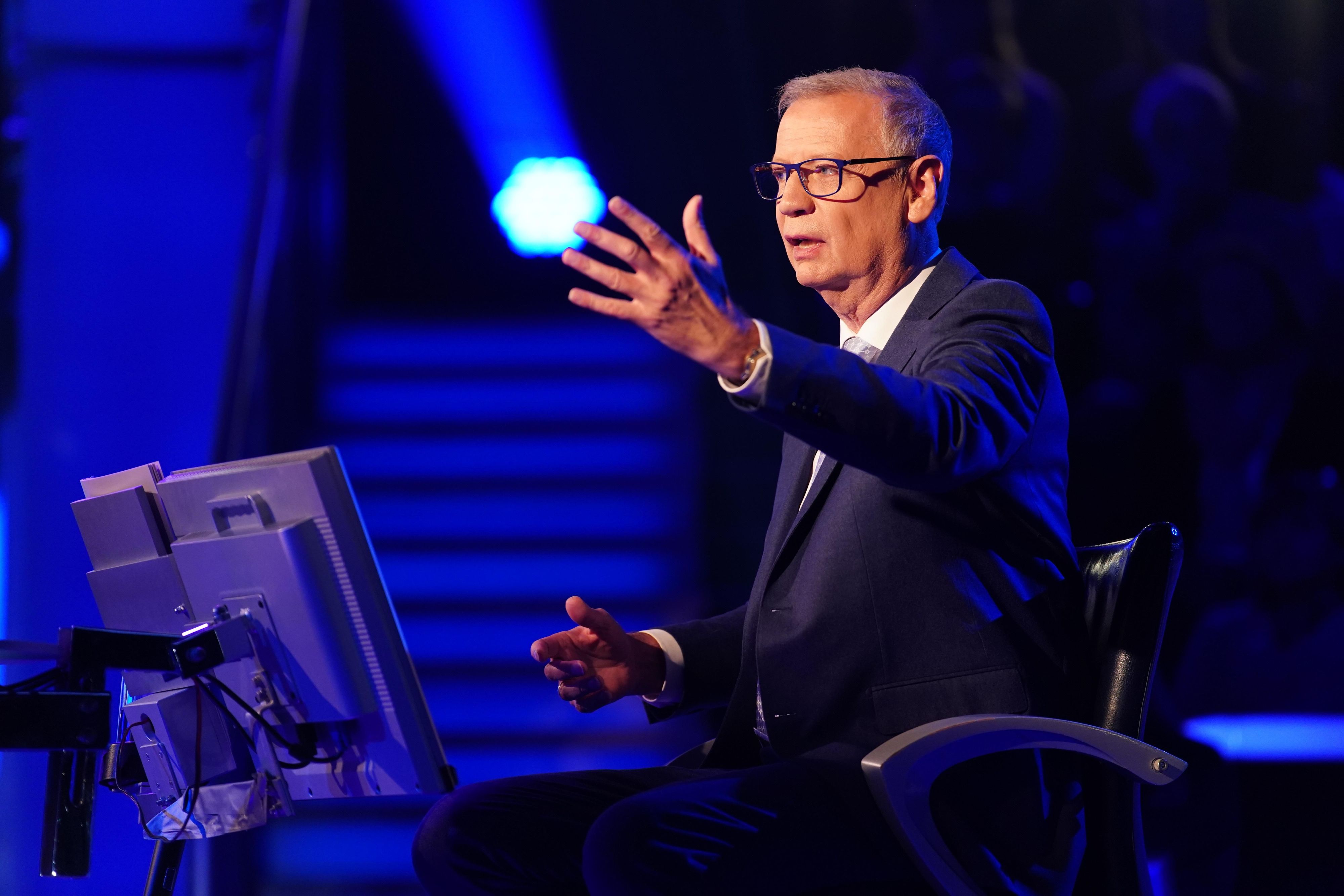 Günther Jauch berichtete am Dienstag über einen Einbruch.