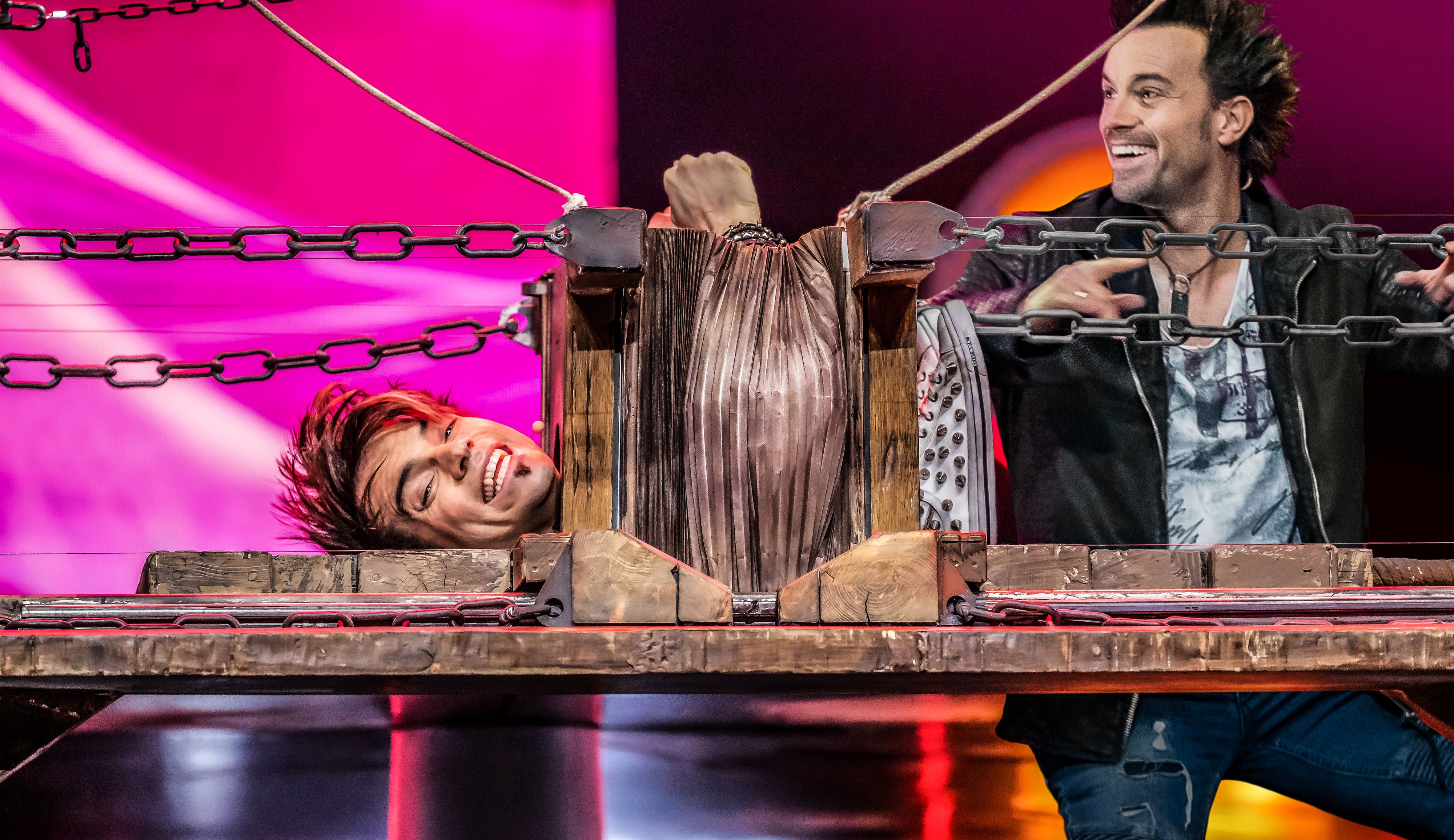 Manchmal tragen sie ihre Streitereien auch auf der Bühne aus...