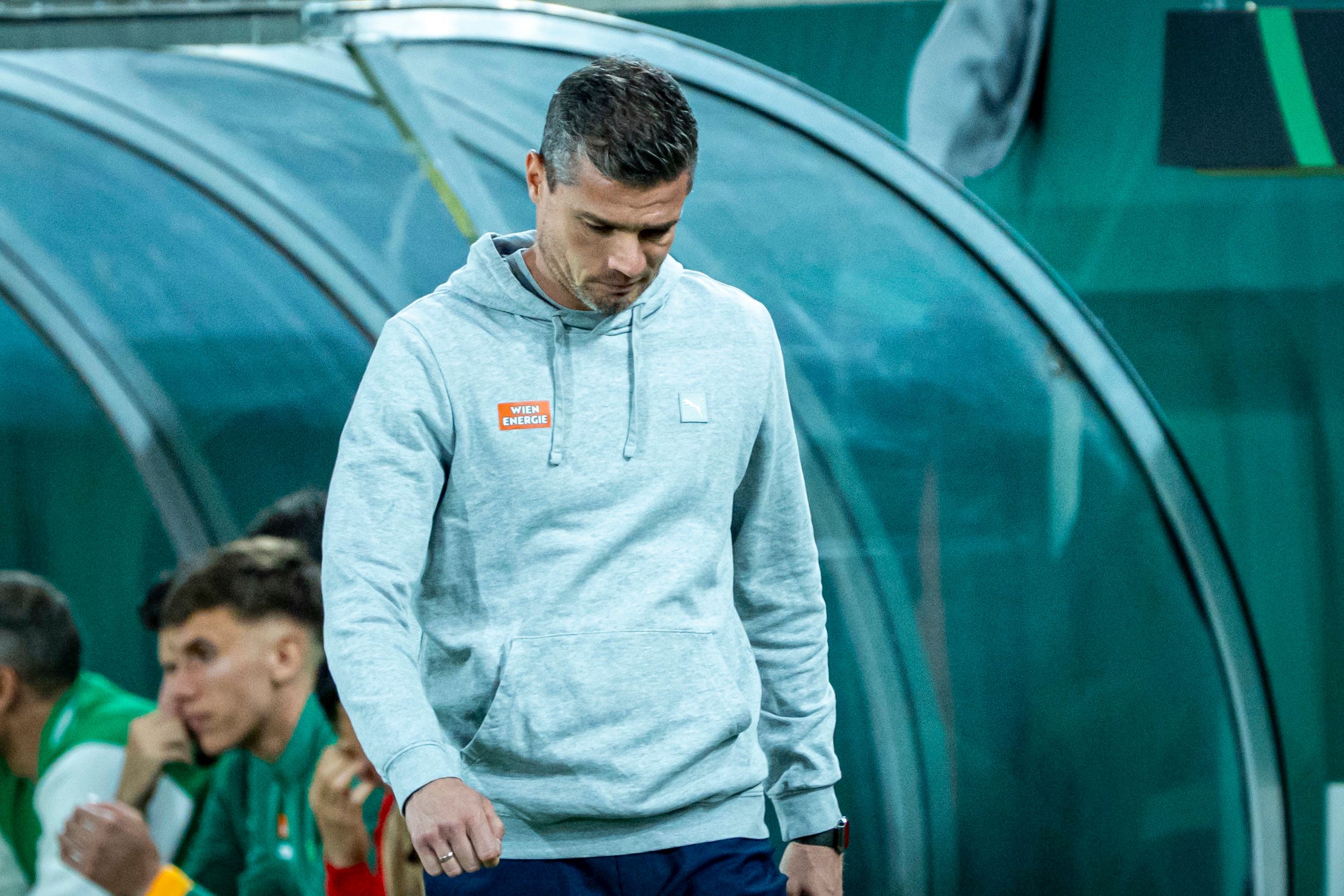 Rapid-Coach Robert Klauß muss gehen. 