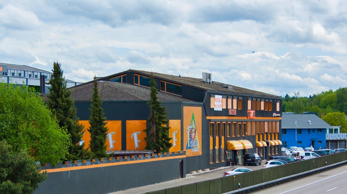 Der Saunaclub Freubad machte am Ostermontag Werbung für eine 