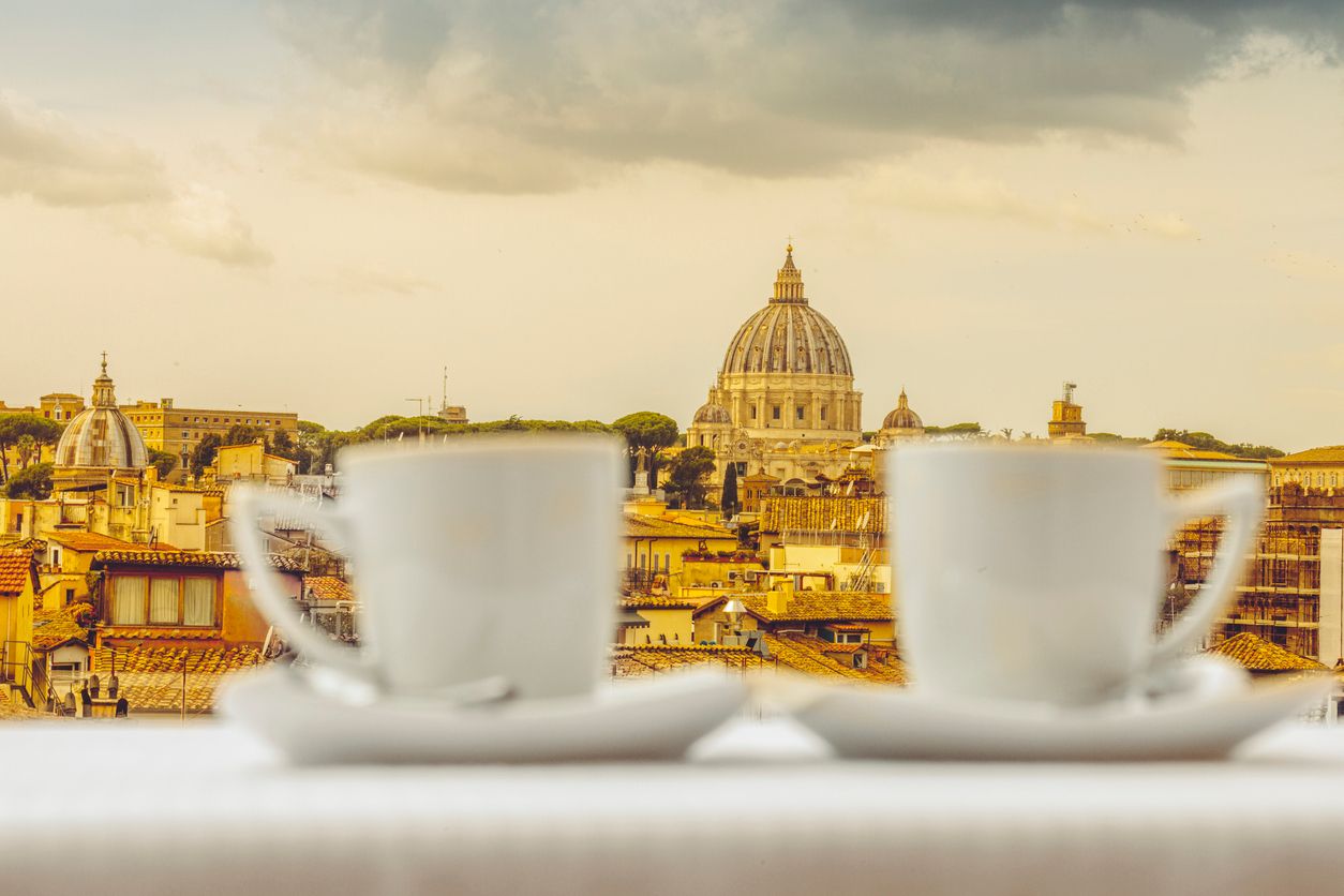 Rom steht im Fokus der Weltöffentlichkeit.