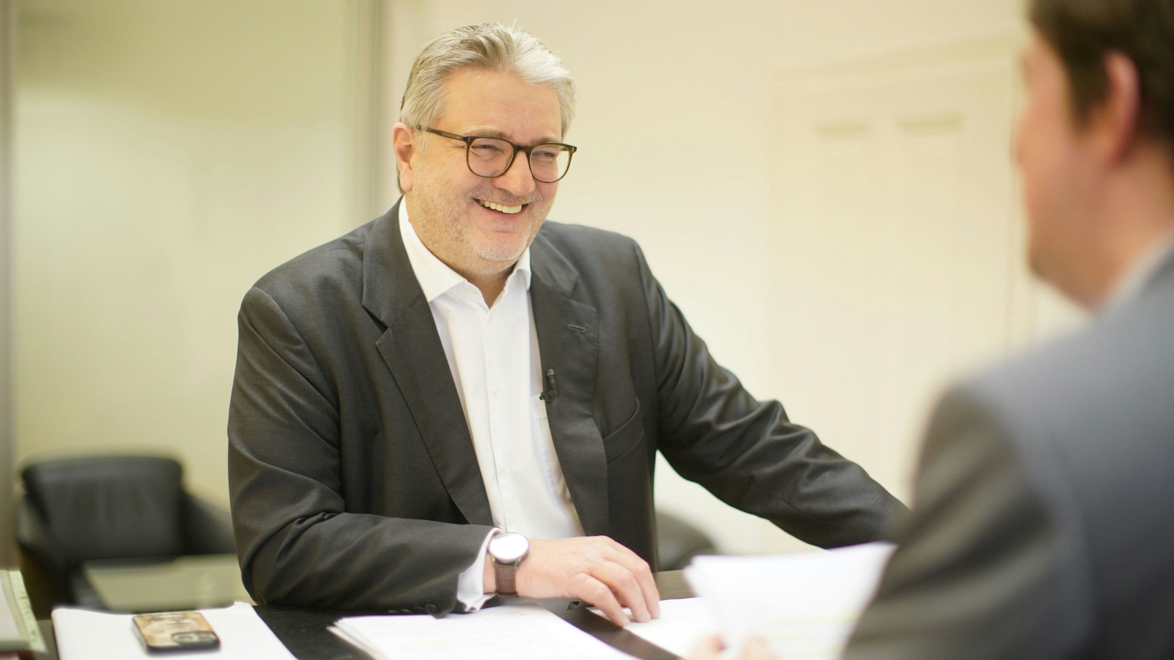 Gesundheitsstadtrat Peter Hacker im Wiener Rathaus.