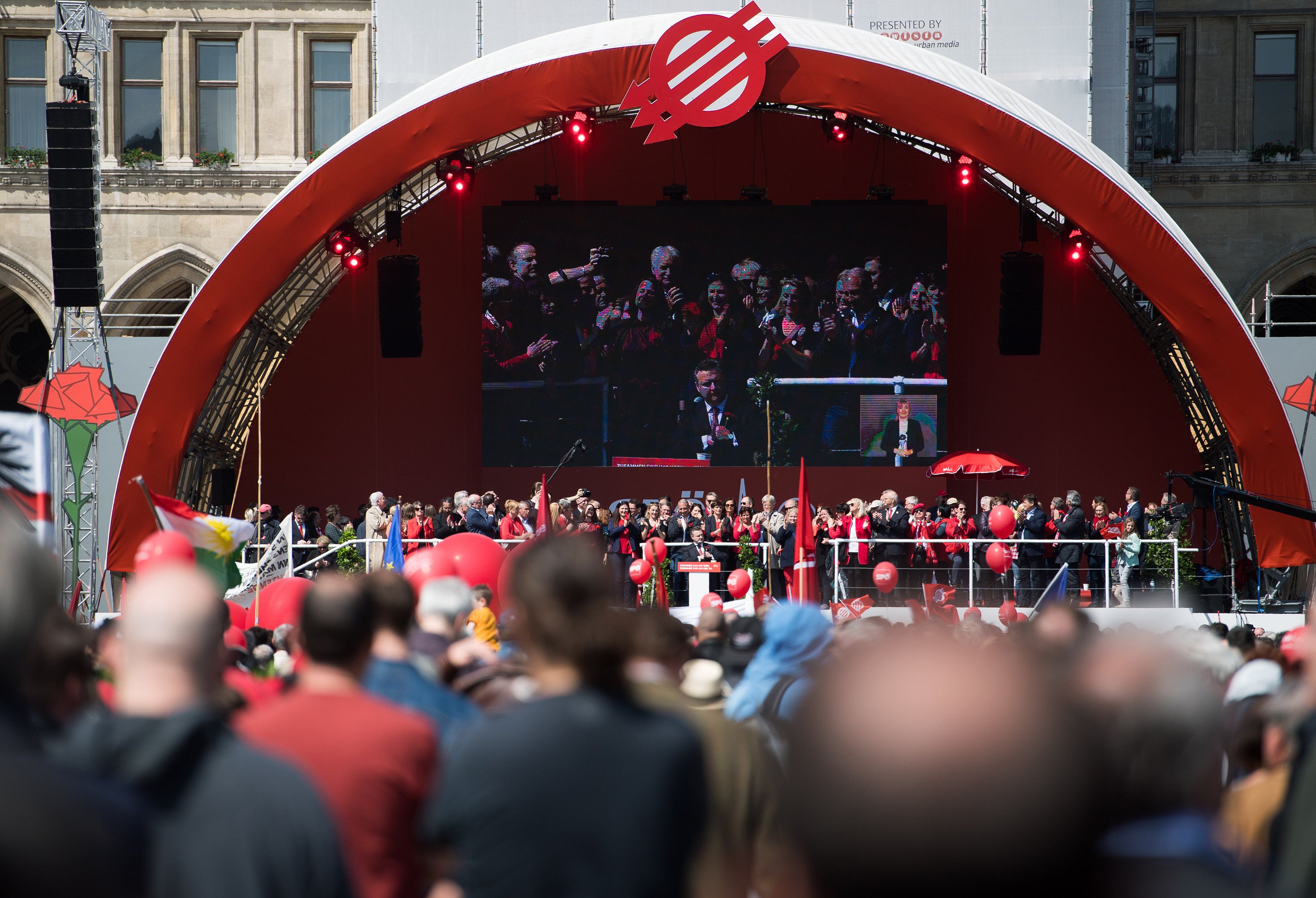Heute.at - Wien wird zur Bühne – Parteien feiern Wahlkampf-Finale