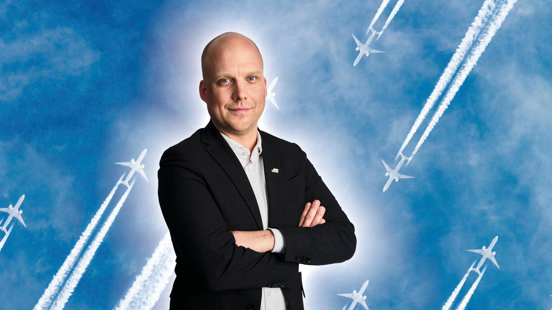 Warnt vor Flugchaos im Sommer: vida-Fachbereichsvorsitzender Daniel Liebhart