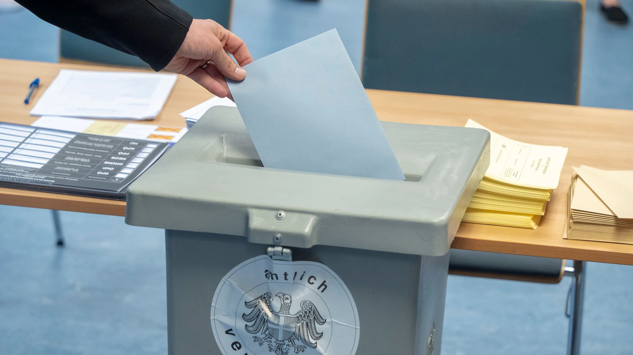 Wahl, Wahllokal, Wien-Wahl 