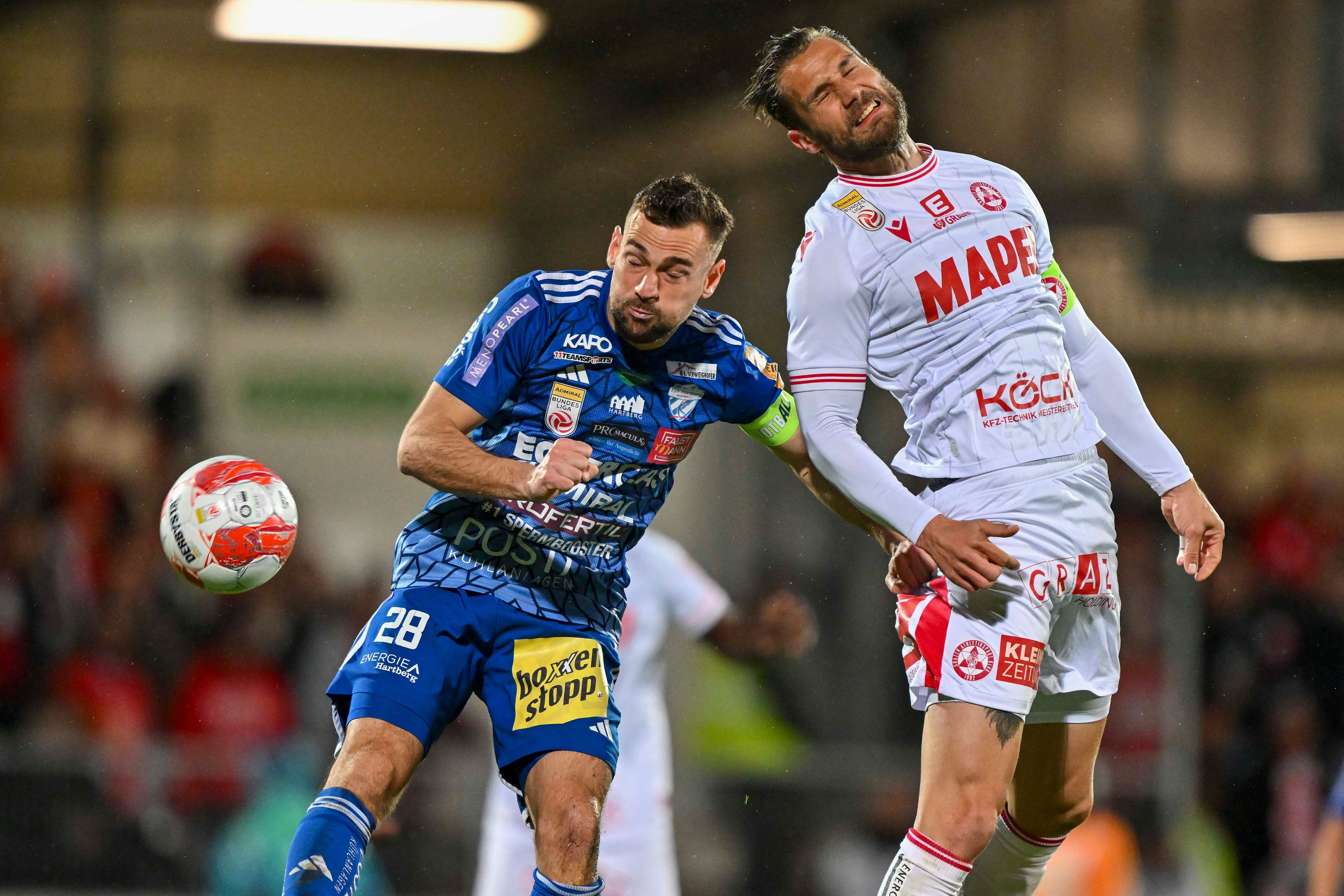 Kein Sieger im Duell zwischen Hartberg und dem GAK.