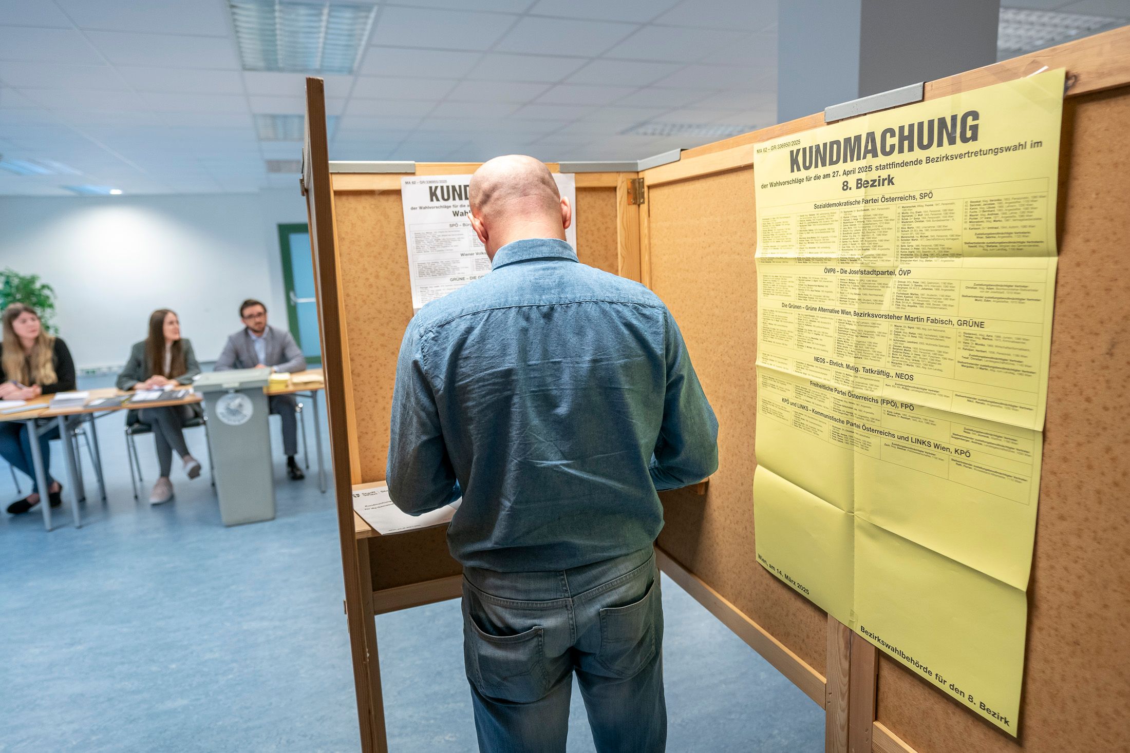 Bei der Wien-Wahl wurden in Margareten falsche Stimmzettel ausgegeben.