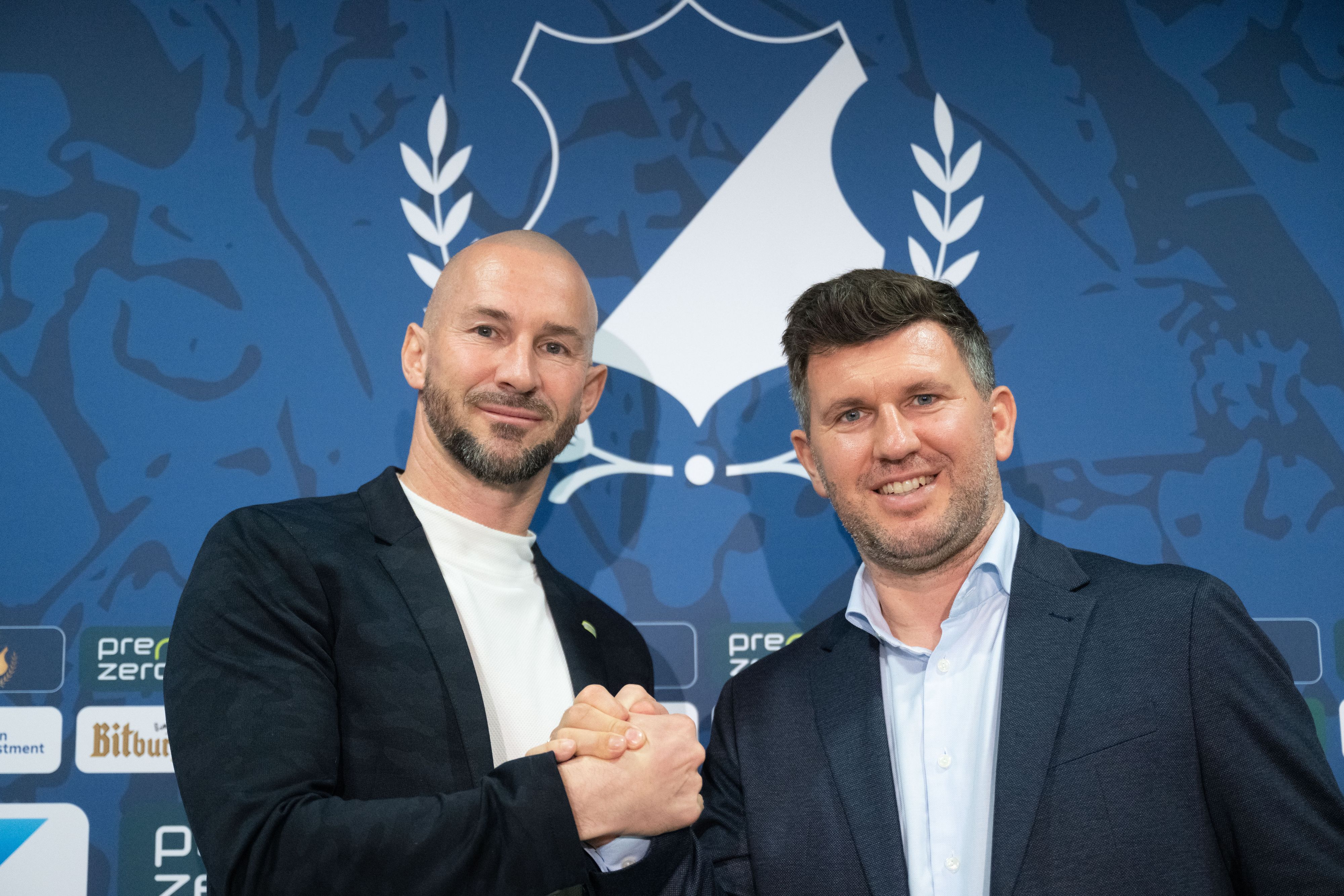 Andreas Schicker (rechts) holte Christian Ilzer zu Hoffenheim. 