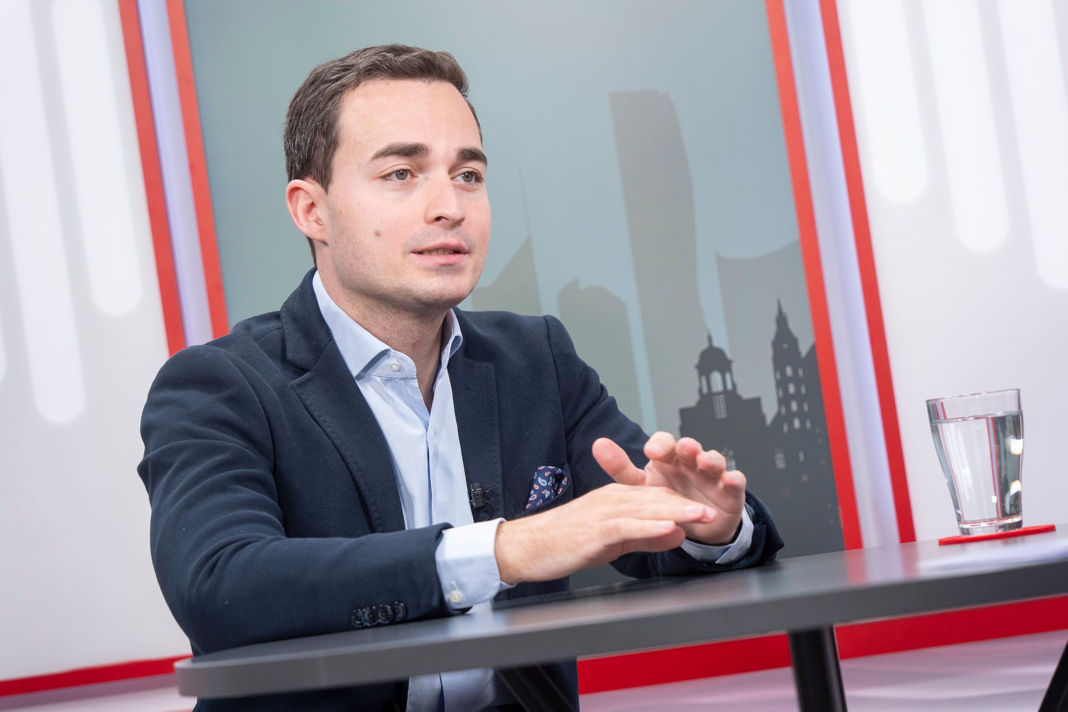 Wiens FPÖ-Klubobmann Maximilian Krauss im <em>