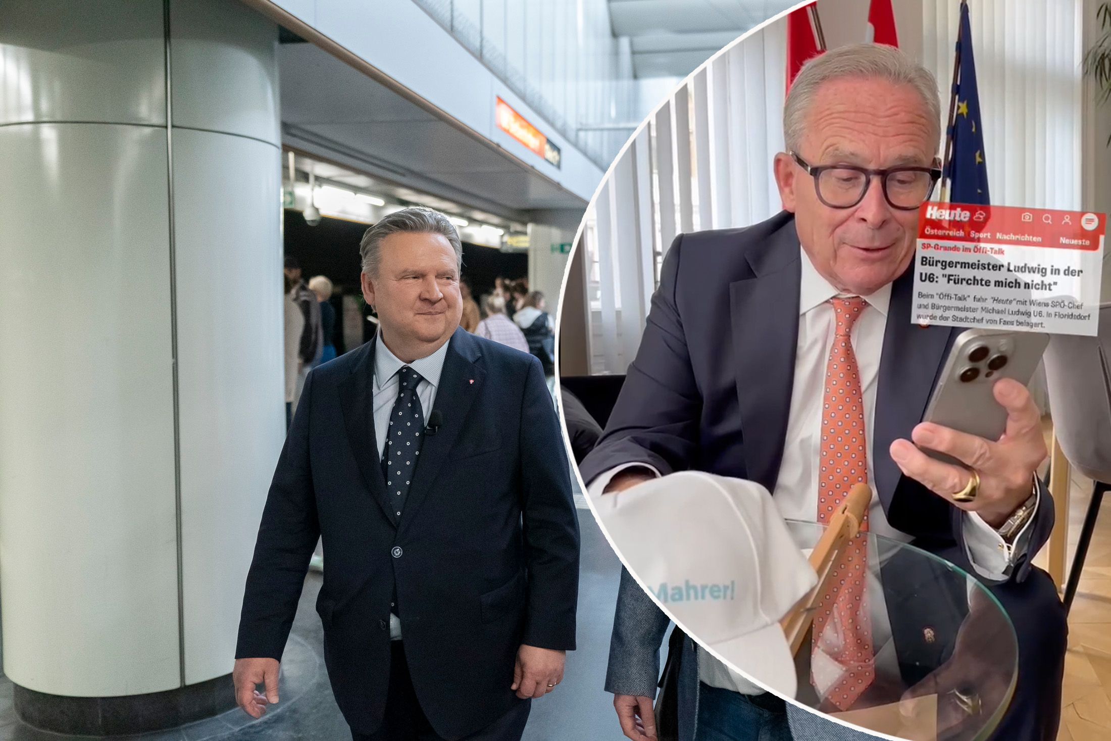 Heute.at - Viele Wiener fühlen sich nicht sicher– Mahrer kontert