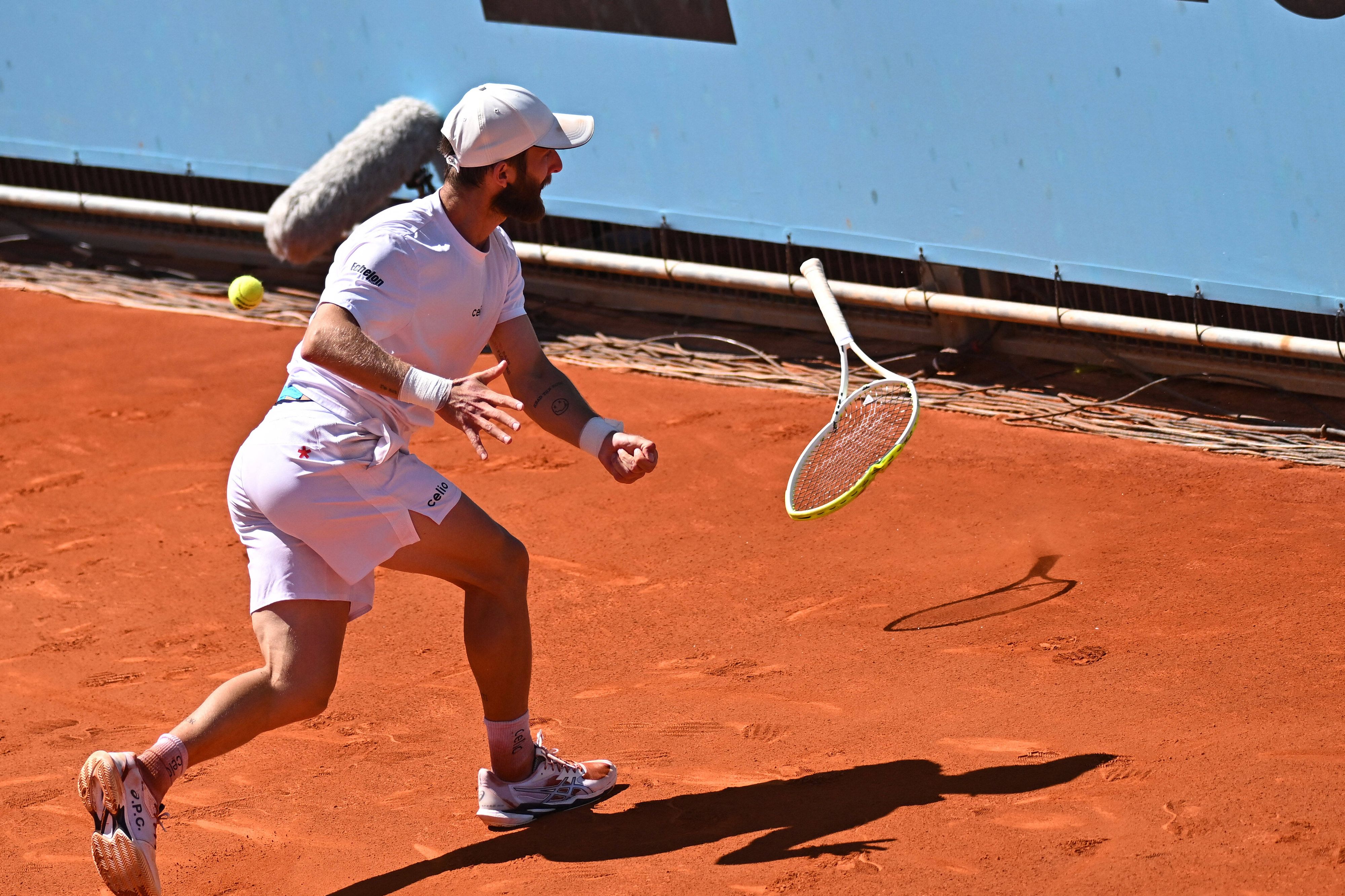 Tennis-Star Corentin Moutet verlor die Beherrschung. 