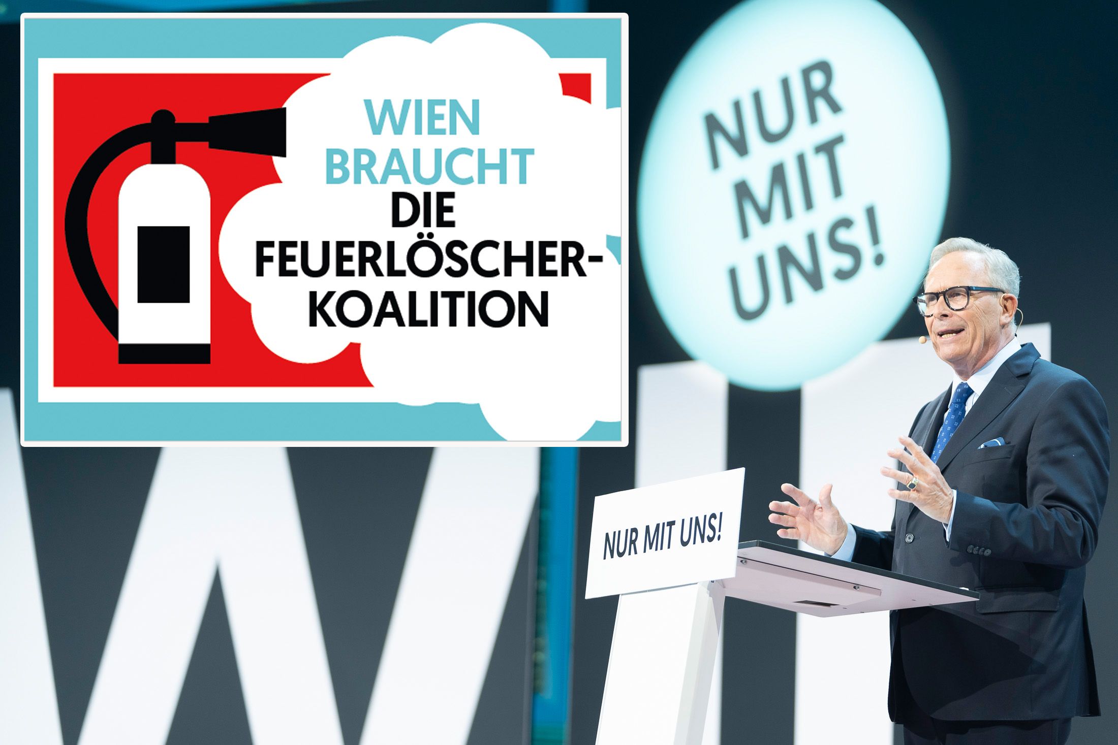 Heute.at - Feuerlöscher-Koalition – Mahrer will Rot-Schwarz!