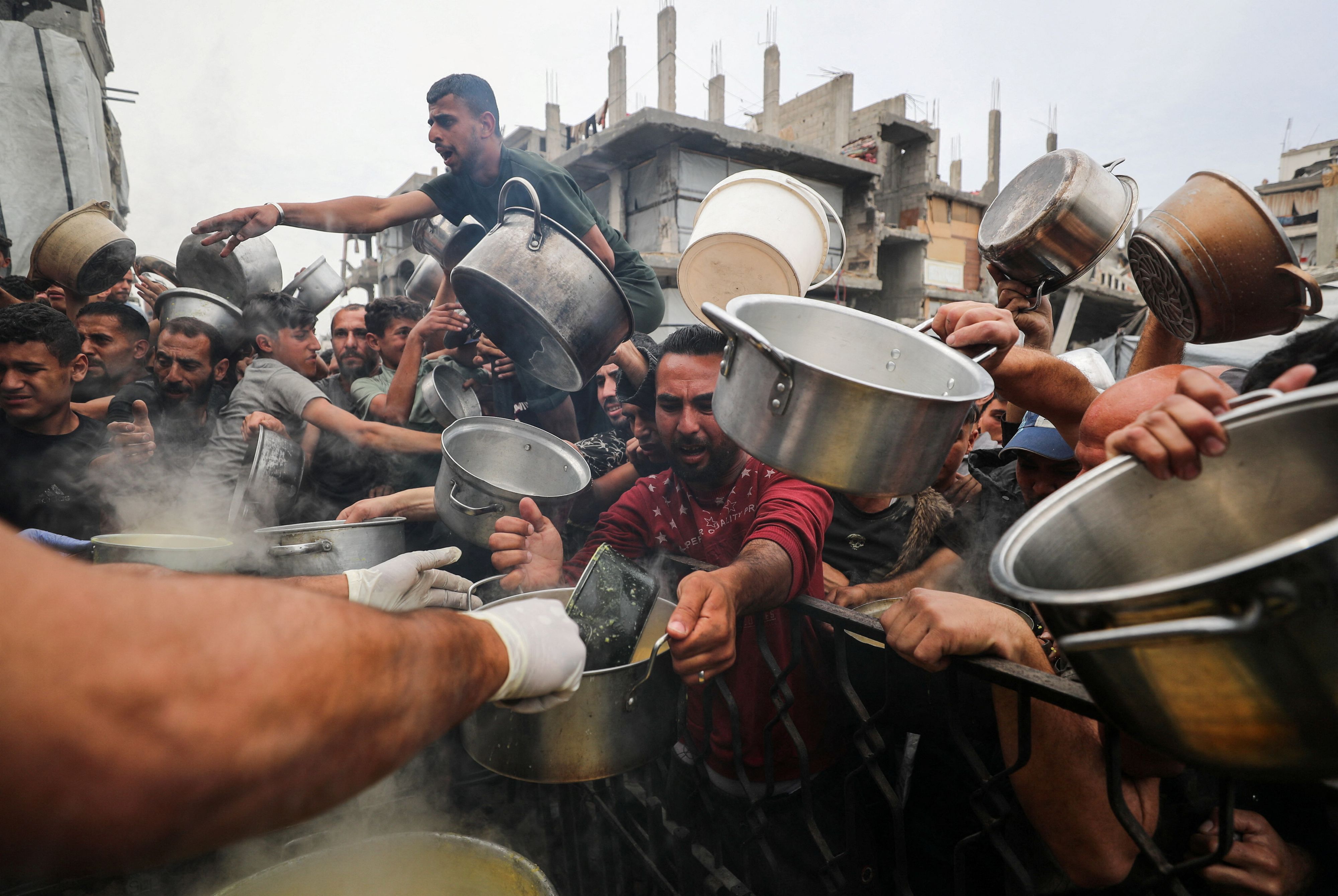 Laut UNRWA sind im Gazastreifen kaum noch Lebensmittel vorrätig. 