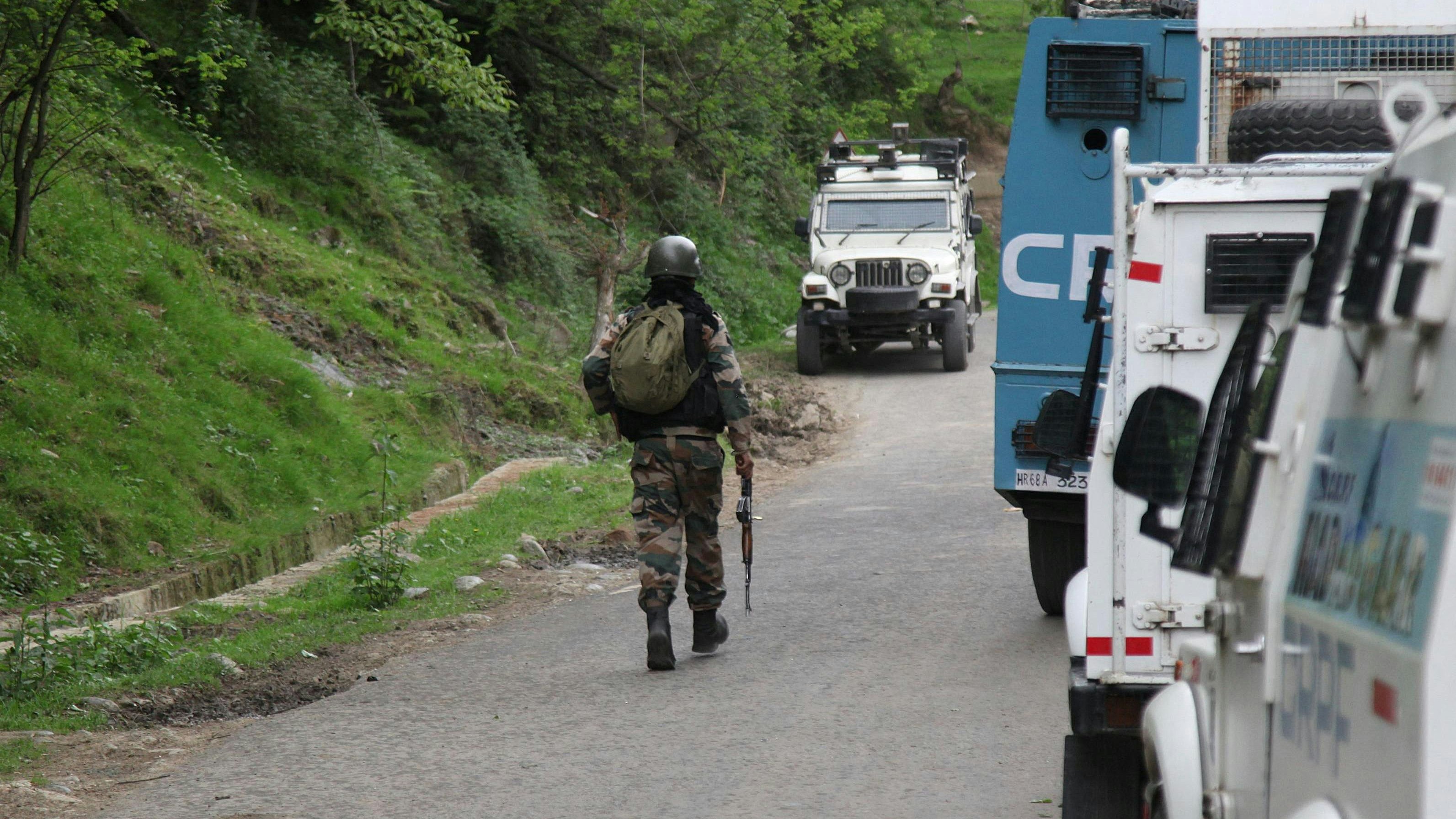 Indien hat eine halbe Million Soldaten in der Region stationiert.