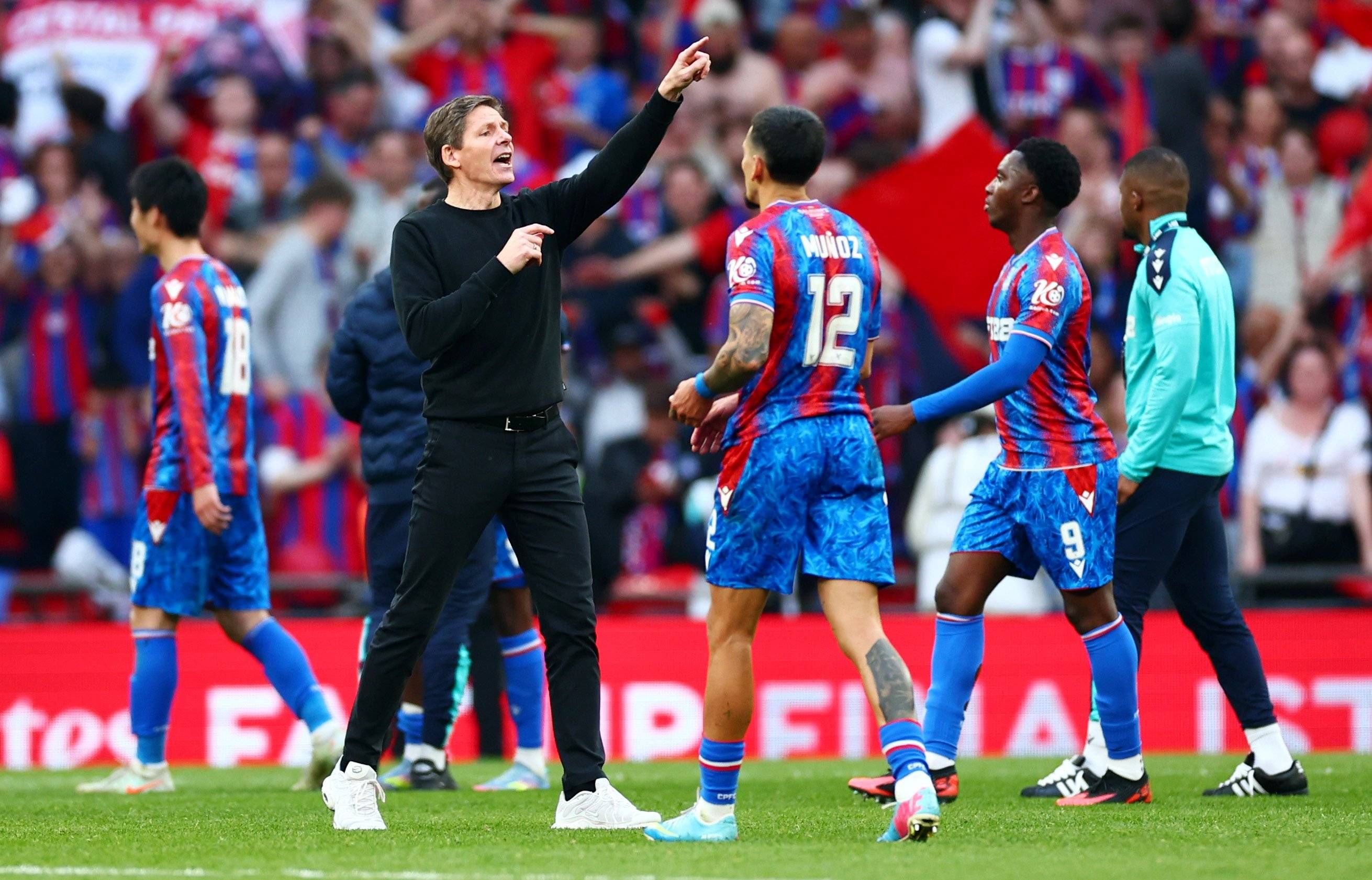 Crystal-Palace-Coach Oliver Glasner. 