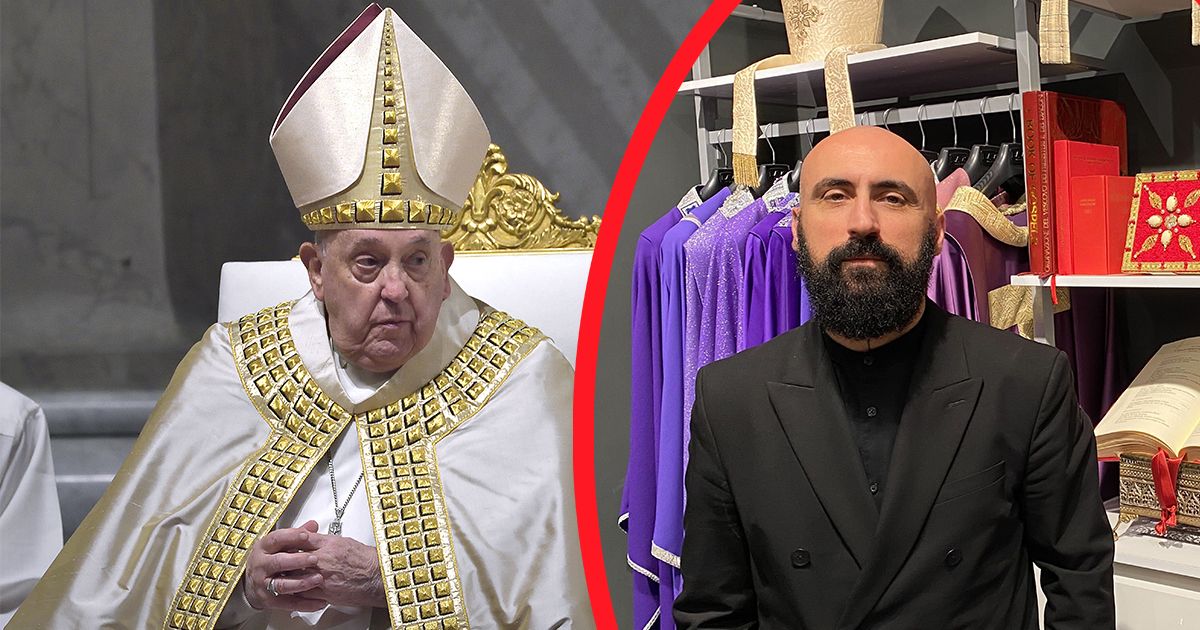 Heute.at - 8.000 Euro für ein Gewand! Er kleidete den Papst ein