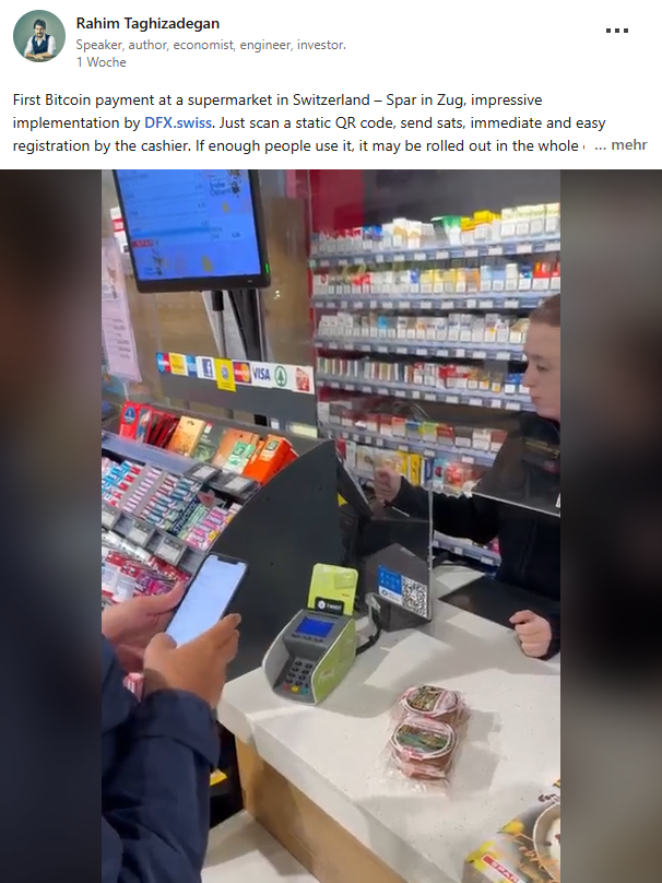 Ein Video auf Linkedin zeigt, wie es geht.