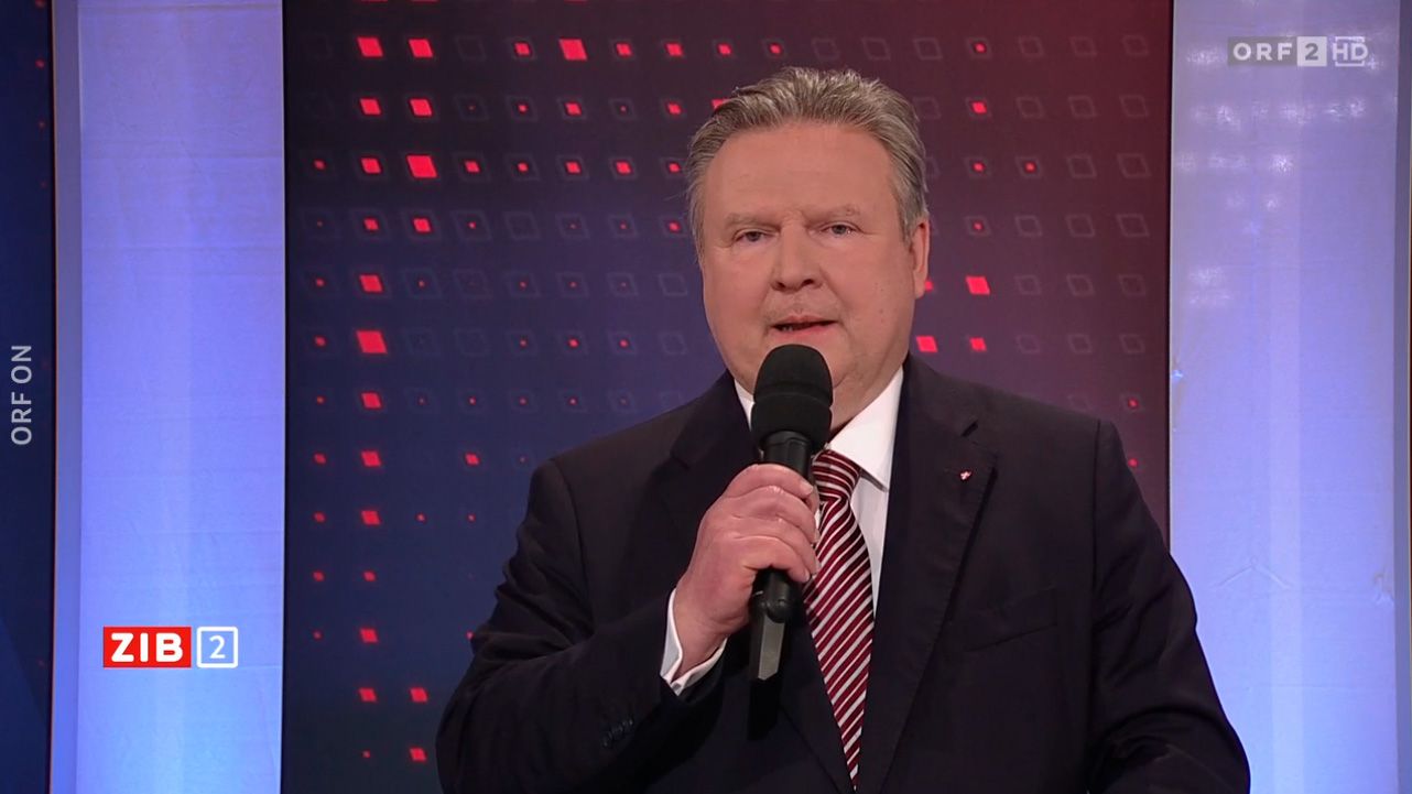 SPÖ-Chef Michael Ludwig in der ORF-ZIB2 am Abend nach der Wien-Wahl.